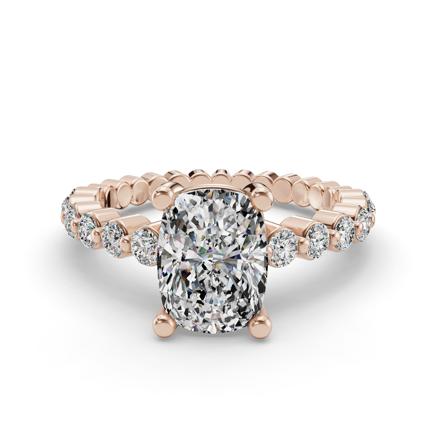 Aster Customizable Lab Grown Diamond Engagement Ring - Carter's Collective Fine Jewelry