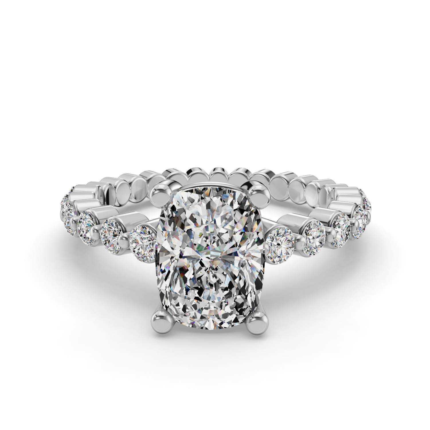 Aster Customizable Lab Grown Diamond Engagement Ring - Carter's Collective Fine Jewelry