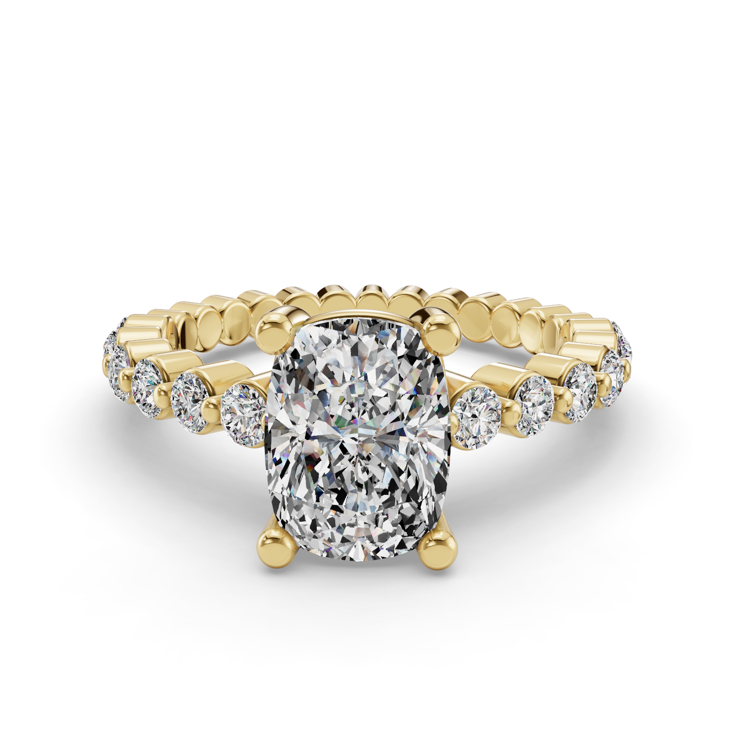 Aster Customizable Lab Grown Diamond Engagement Ring - Carter's Collective Fine Jewelry