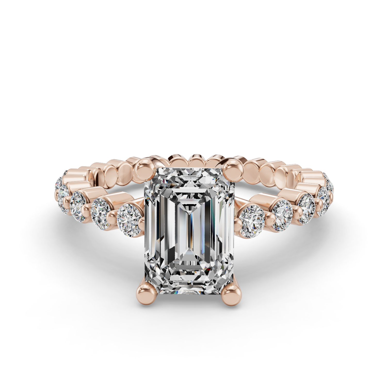 Aster Customizable Lab Grown Diamond Engagement Ring - Carter's Collective Fine Jewelry