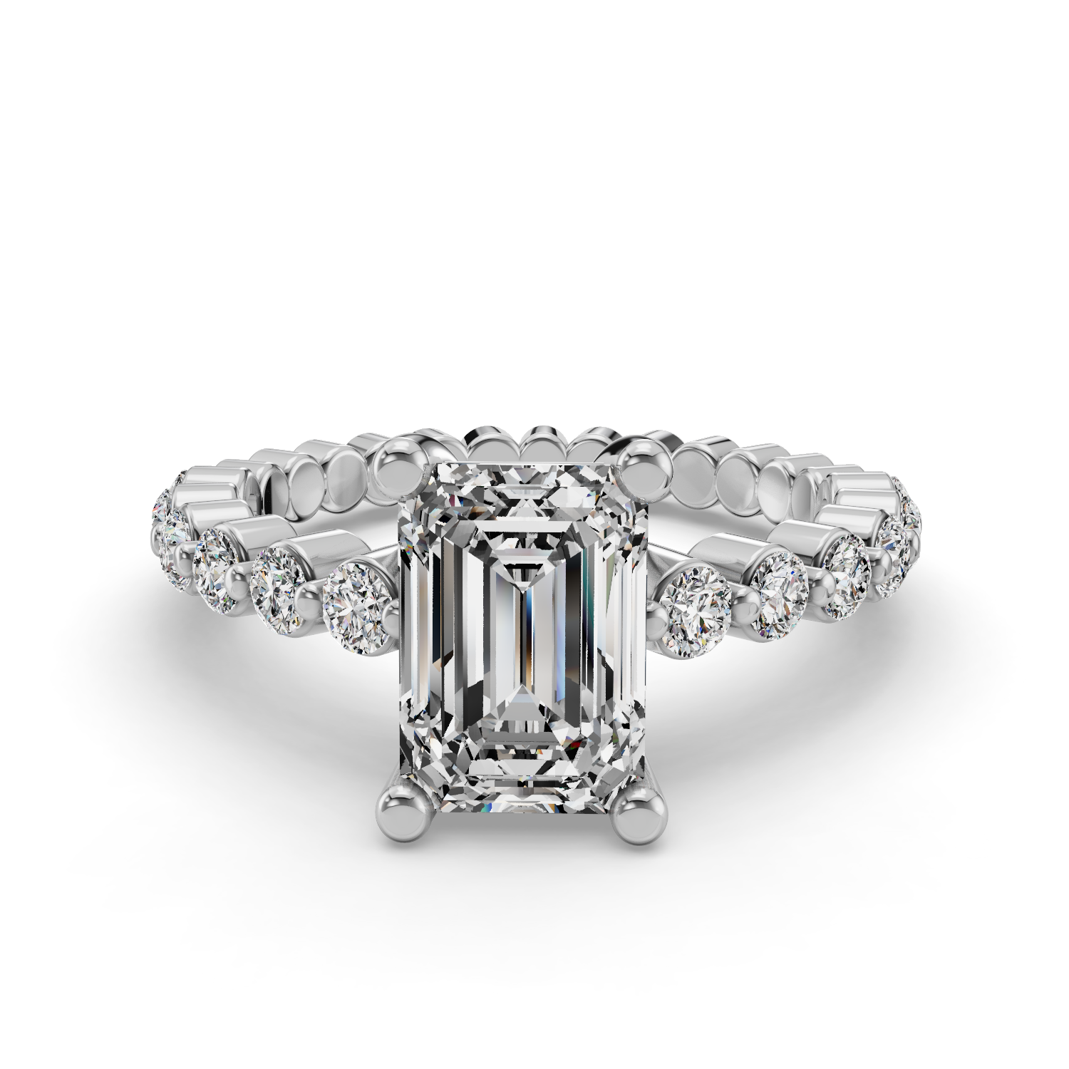 Aster Customizable Lab Grown Diamond Engagement Ring - Carter's Collective Fine Jewelry