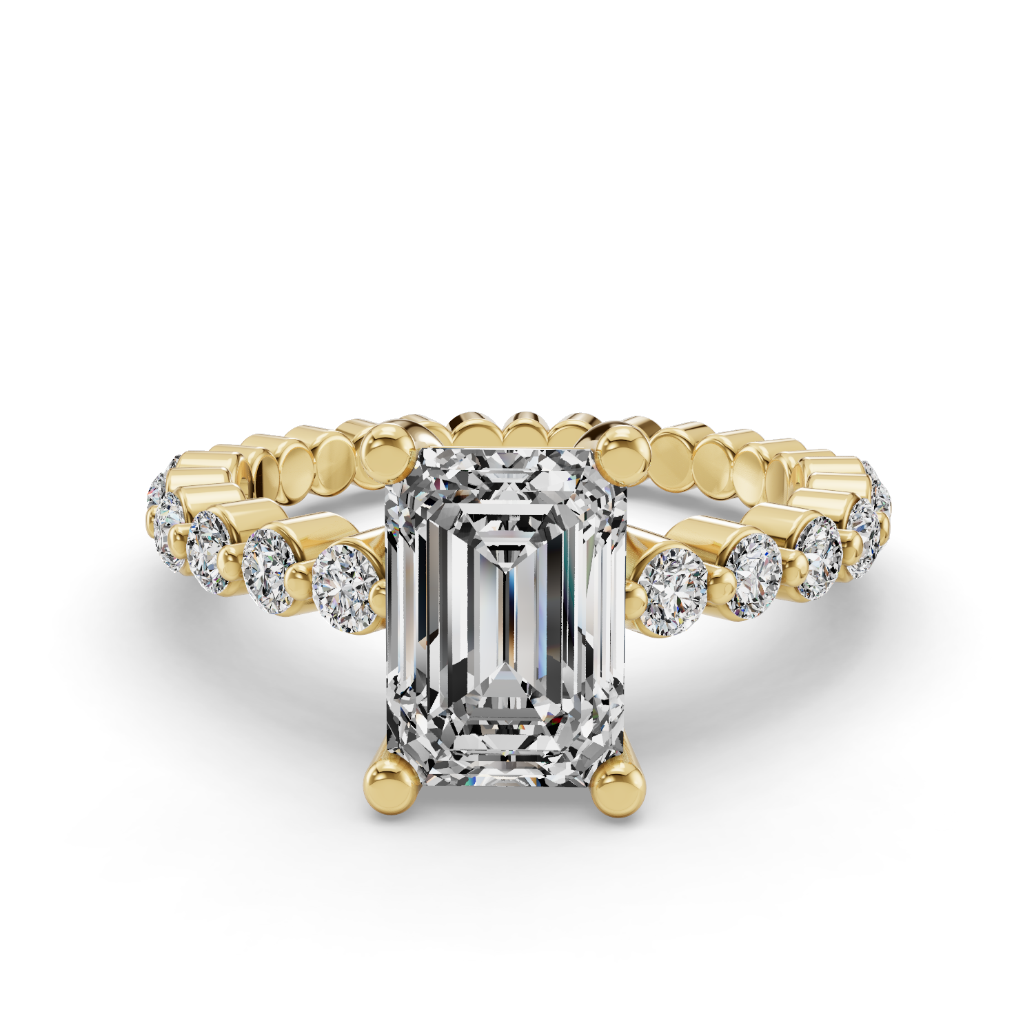 Aster Customizable Lab Grown Diamond Engagement Ring - Carter's Collective Fine Jewelry