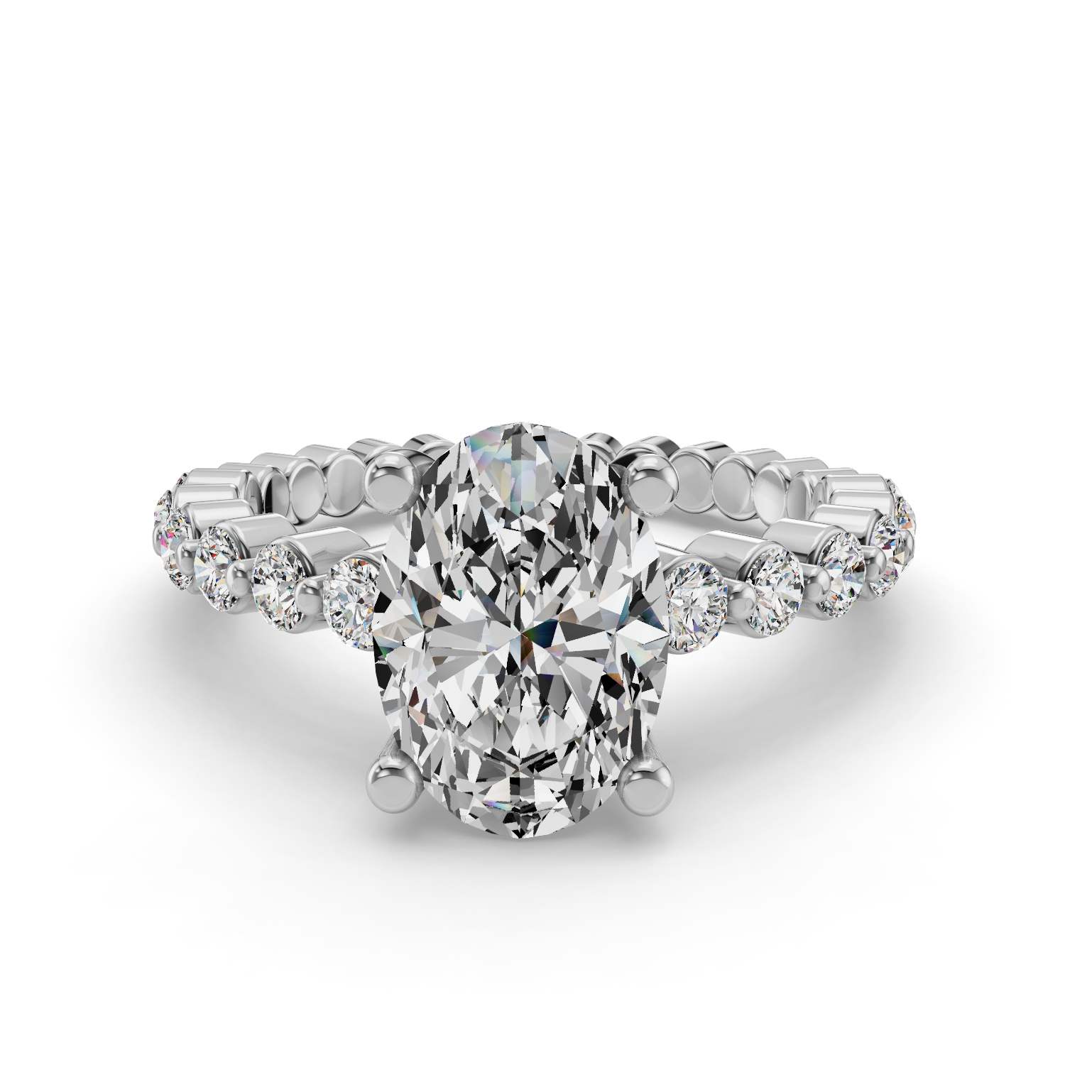 Aster Customizable Lab Grown Diamond Engagement Ring - Carter's Collective Fine Jewelry