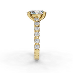 Aster Customizable Lab Grown Diamond Engagement Ring - Carter's Collective Fine Jewelry