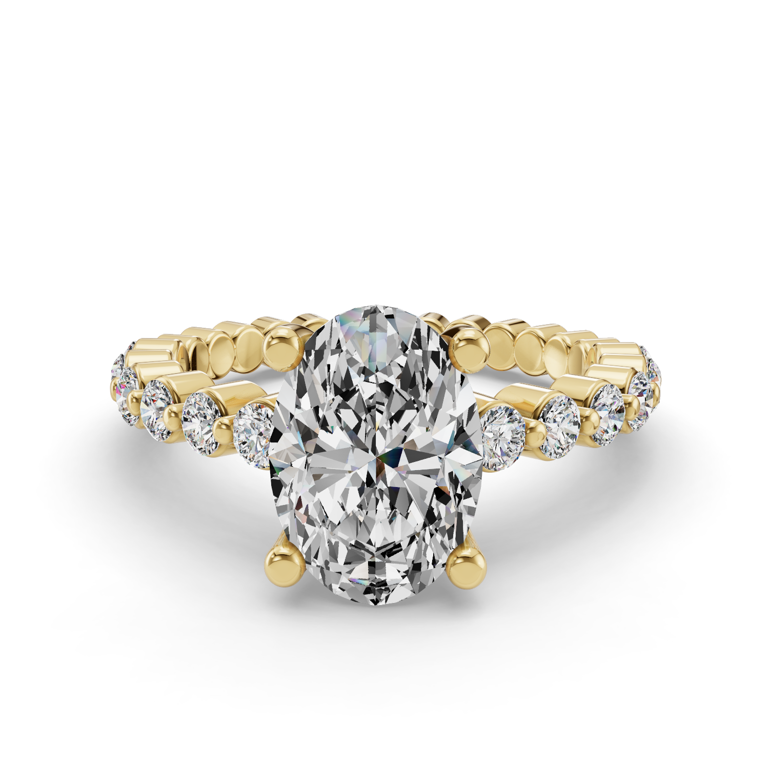 Aster Customizable Lab Grown Diamond Engagement Ring - Carter's Collective Fine Jewelry