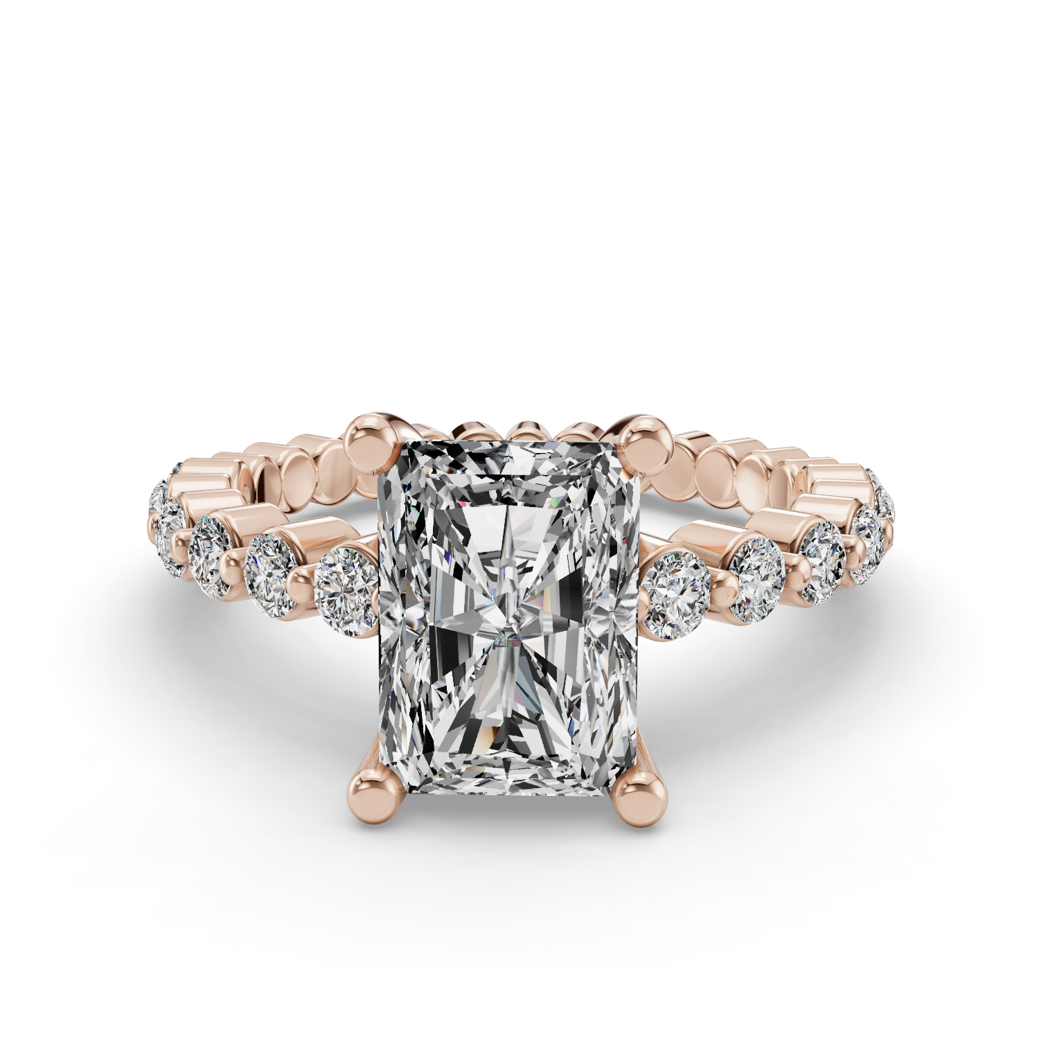 Aster Customizable Lab Grown Diamond Engagement Ring - Carter's Collective Fine Jewelry