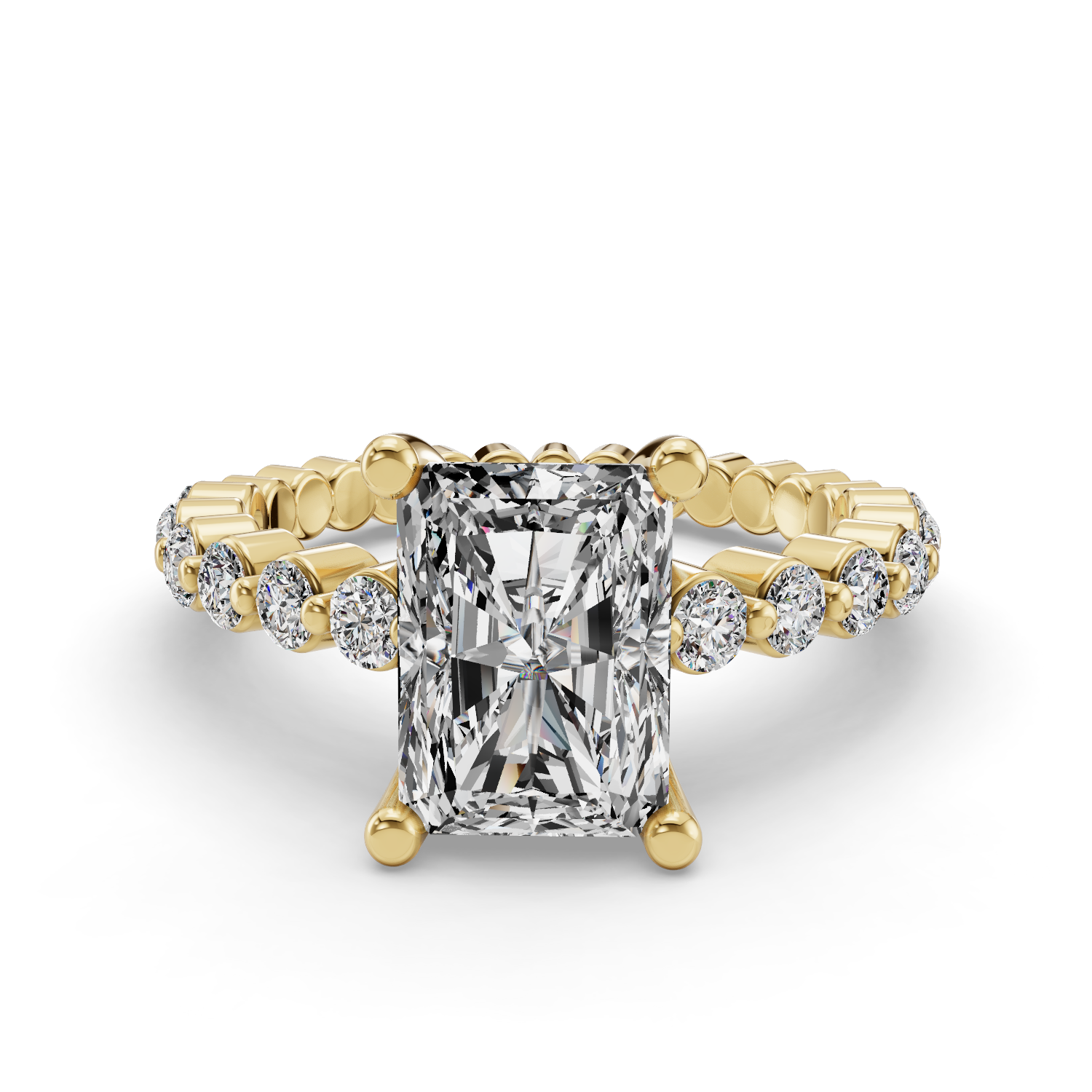 Aster Customizable Lab Grown Diamond Engagement Ring - Carter's Collective Fine Jewelry