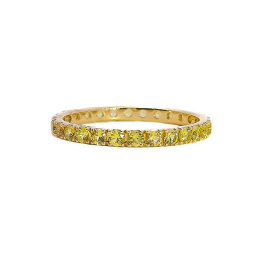 Yellow Sapphire Eternity Band, 1.10 CTTW - Carter's Collective Fine Jewelry