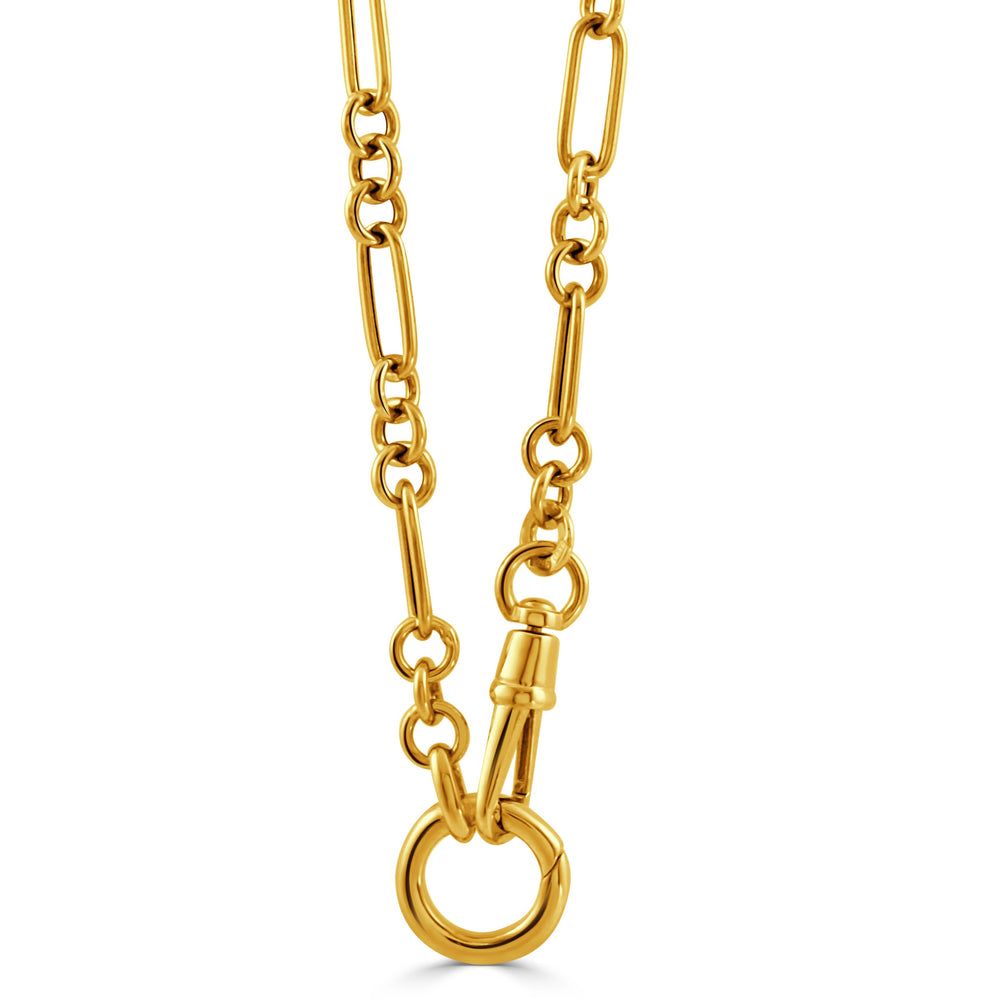 Yellow Gold Fancy Link Chain - Carter's Collective Fine Jewelry