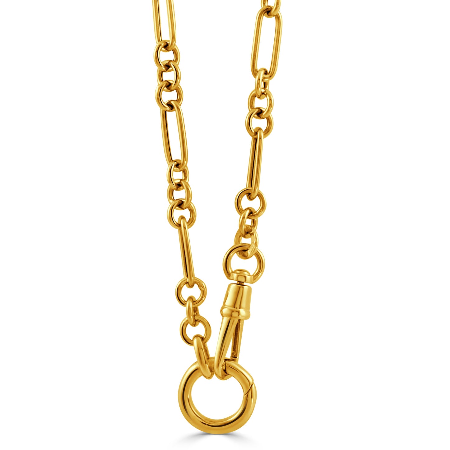 Yellow Gold Fancy Link Chain - Carter's Collective Fine Jewelry