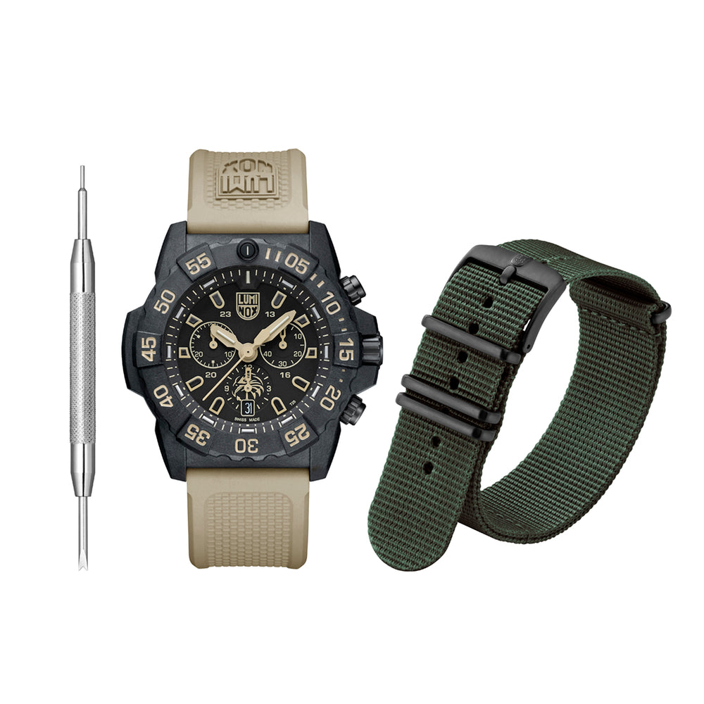 
                  
                    Luminox Navy SEAL Foundation Chronograph Military Watch
                  
                