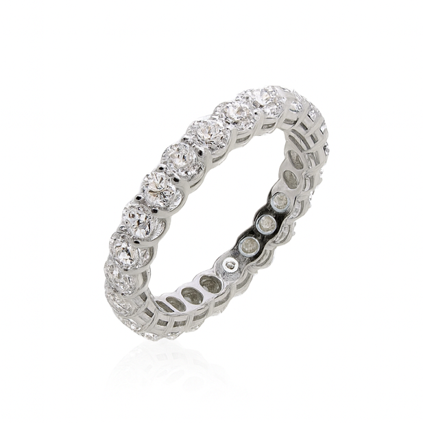 Oval Diamond Eternity Band, 2.45 CTTW - Carter's Collective Fine Jewelry