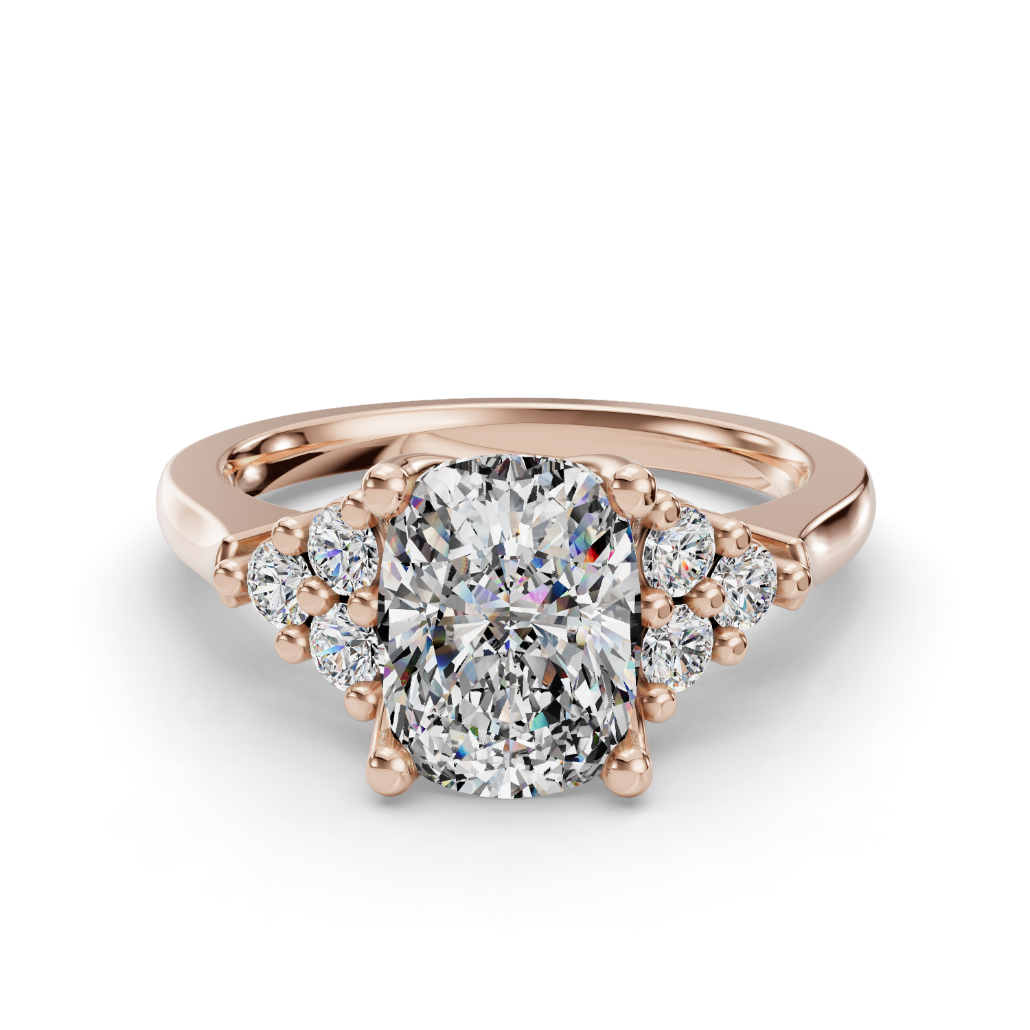 Tulip Customizable Lab Grown Diamond Engagement Ring - Carter's Collective Fine Jewelry
