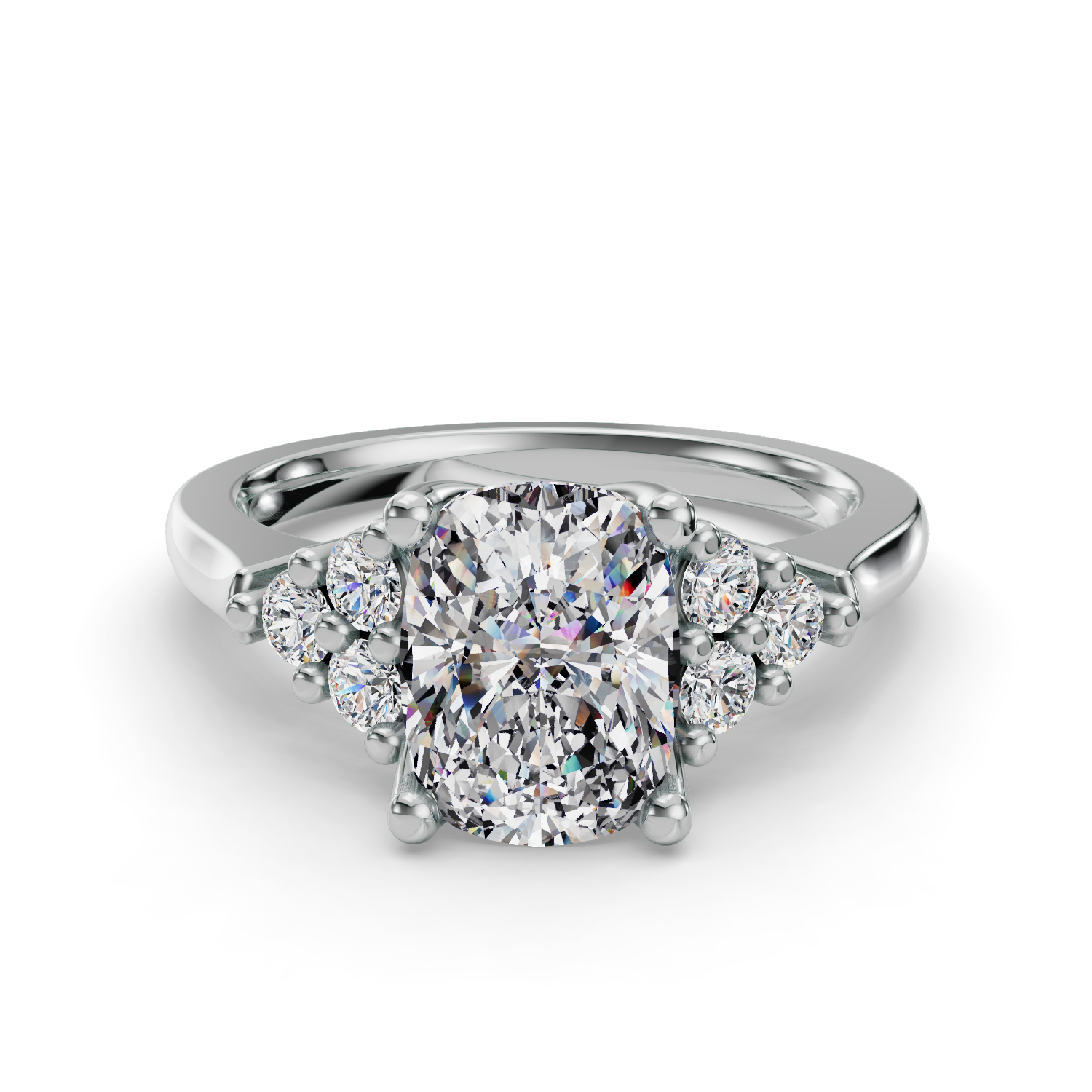 Tulip Customizable Lab Grown Diamond Engagement Ring - Carter's Collective Fine Jewelry