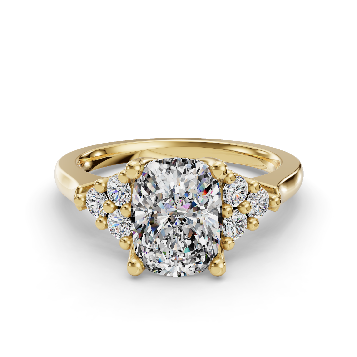 Tulip Customizable Lab Grown Diamond Engagement Ring - Carter's Collective Fine Jewelry