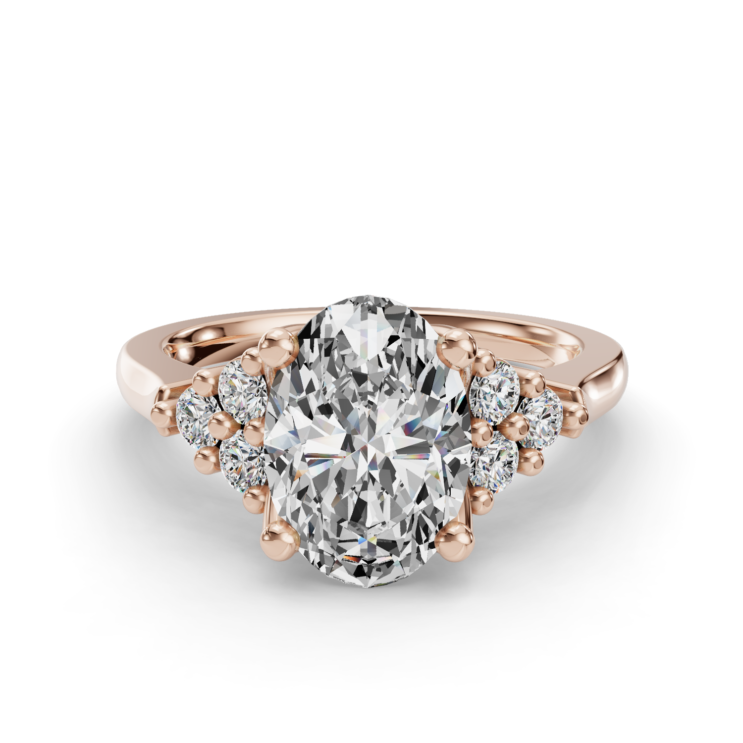 Tulip Customizable Lab Grown Diamond Engagement Ring - Carter's Collective Fine Jewelry