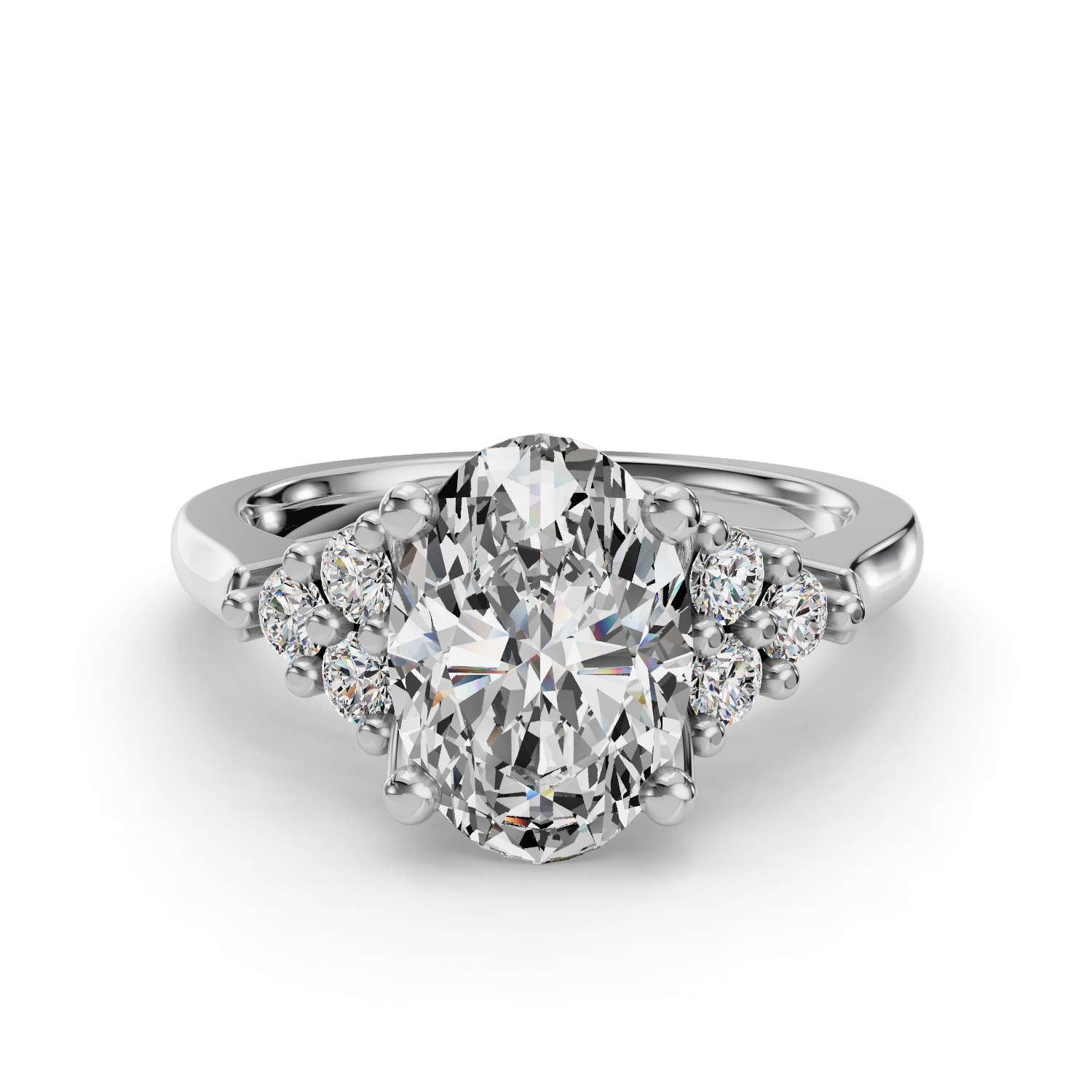 Tulip Customizable Lab Grown Diamond Engagement Ring - Carter's Collective Fine Jewelry