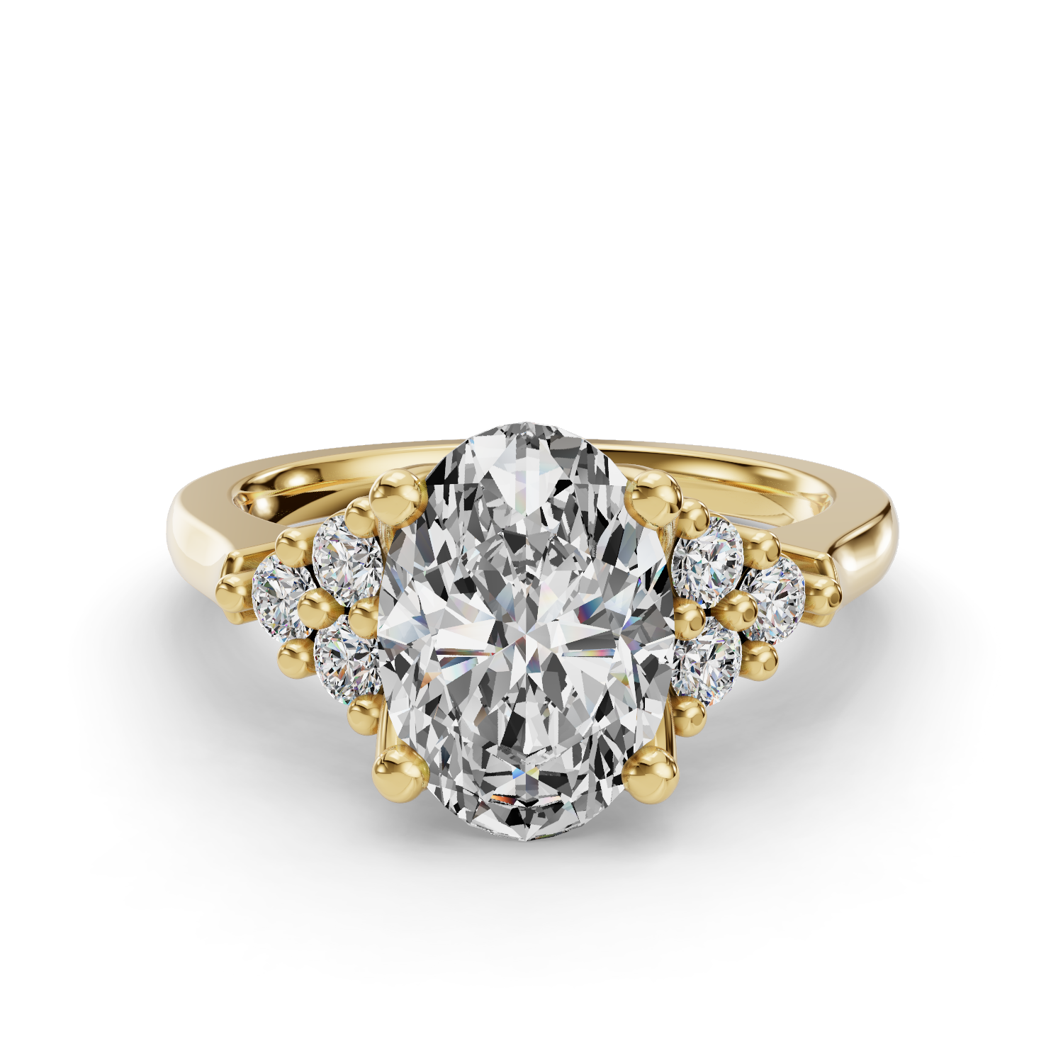 Tulip Customizable Lab Grown Diamond Engagement Ring - Carter's Collective Fine Jewelry