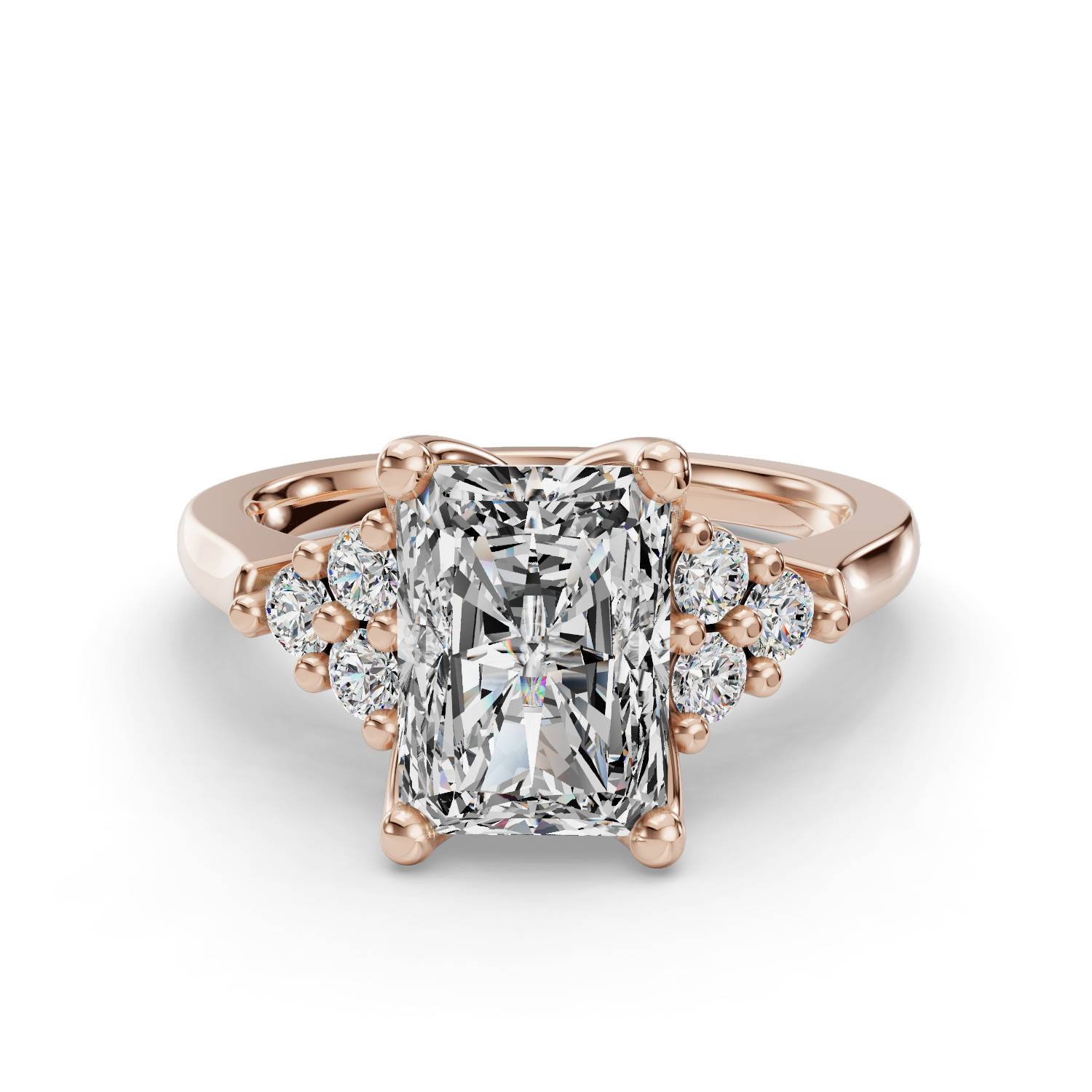 Tulip Customizable Lab Grown Diamond Engagement Ring - Carter's Collective Fine Jewelry
