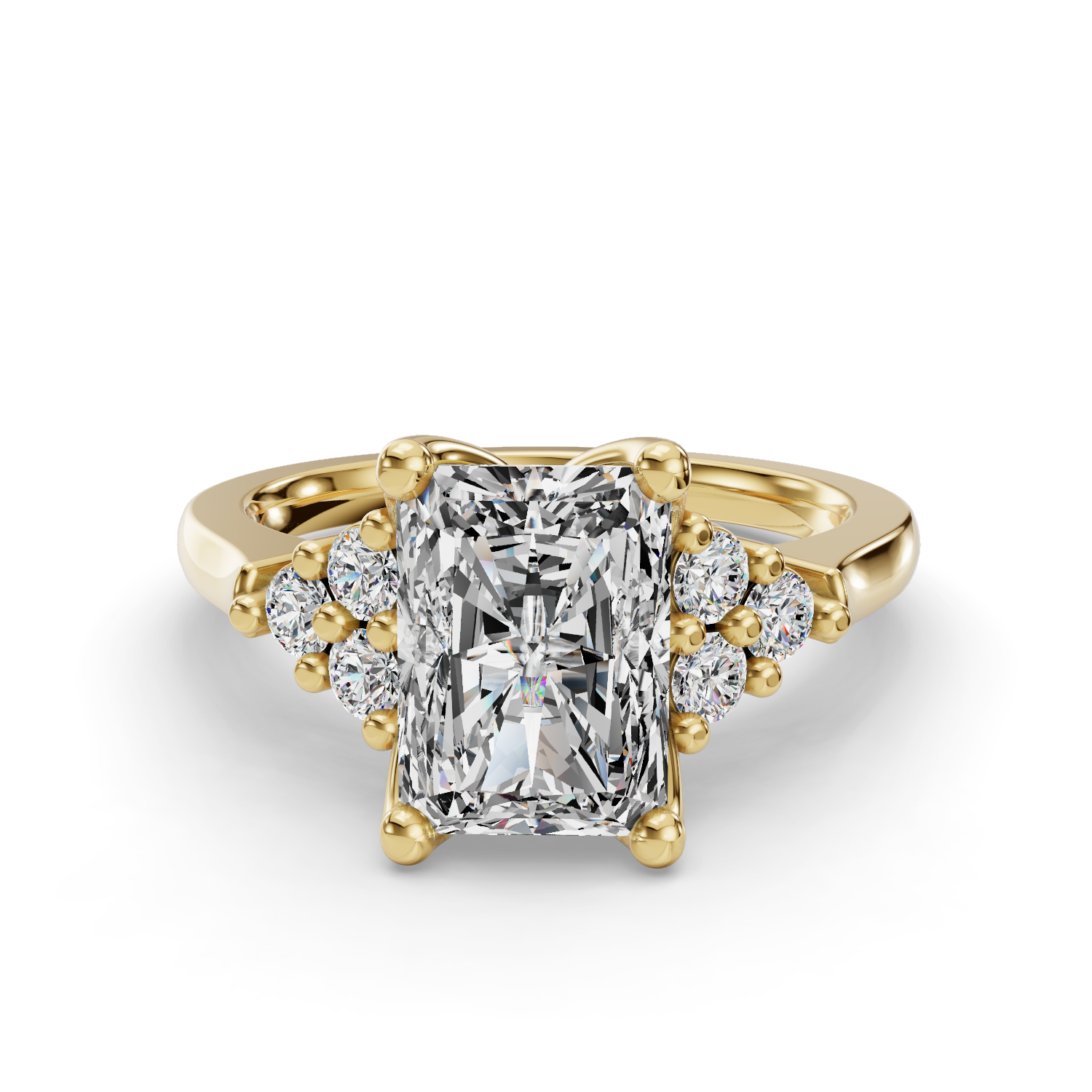 Tulip Customizable Lab Grown Diamond Engagement Ring - Carter's Collective Fine Jewelry