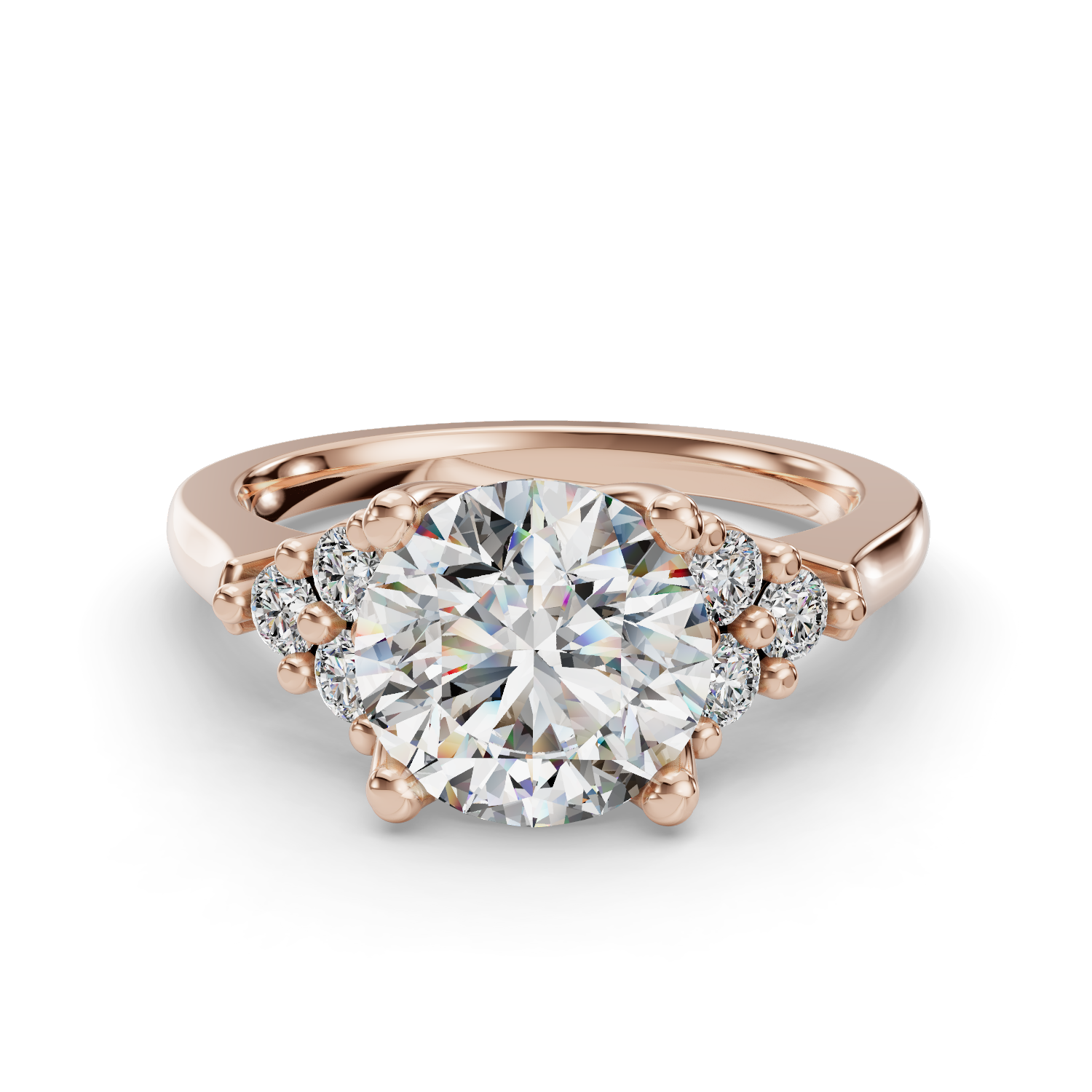 Tulip Customizable Lab Grown Diamond Engagement Ring - Carter's Collective Fine Jewelry