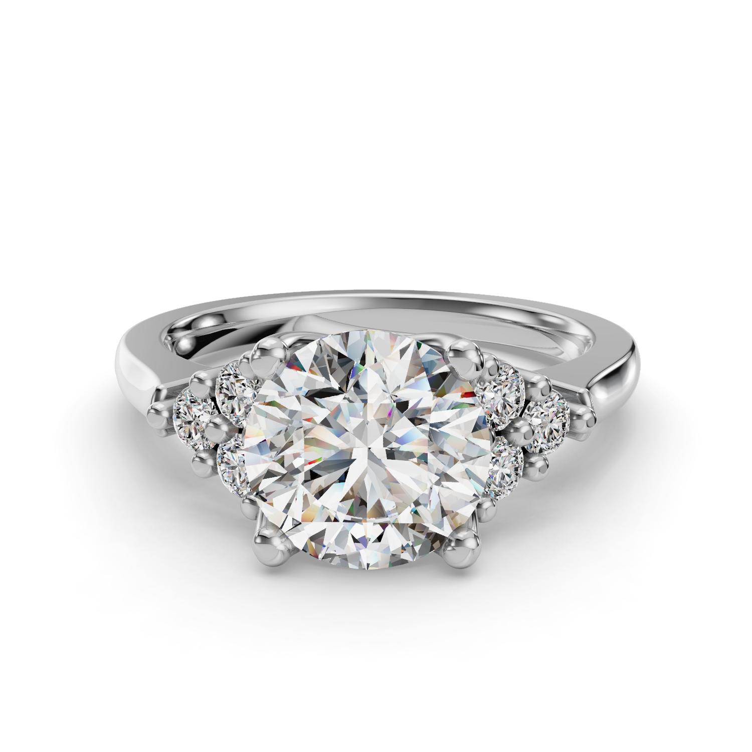Tulip Customizable Lab Grown Diamond Engagement Ring - Carter's Collective Fine Jewelry