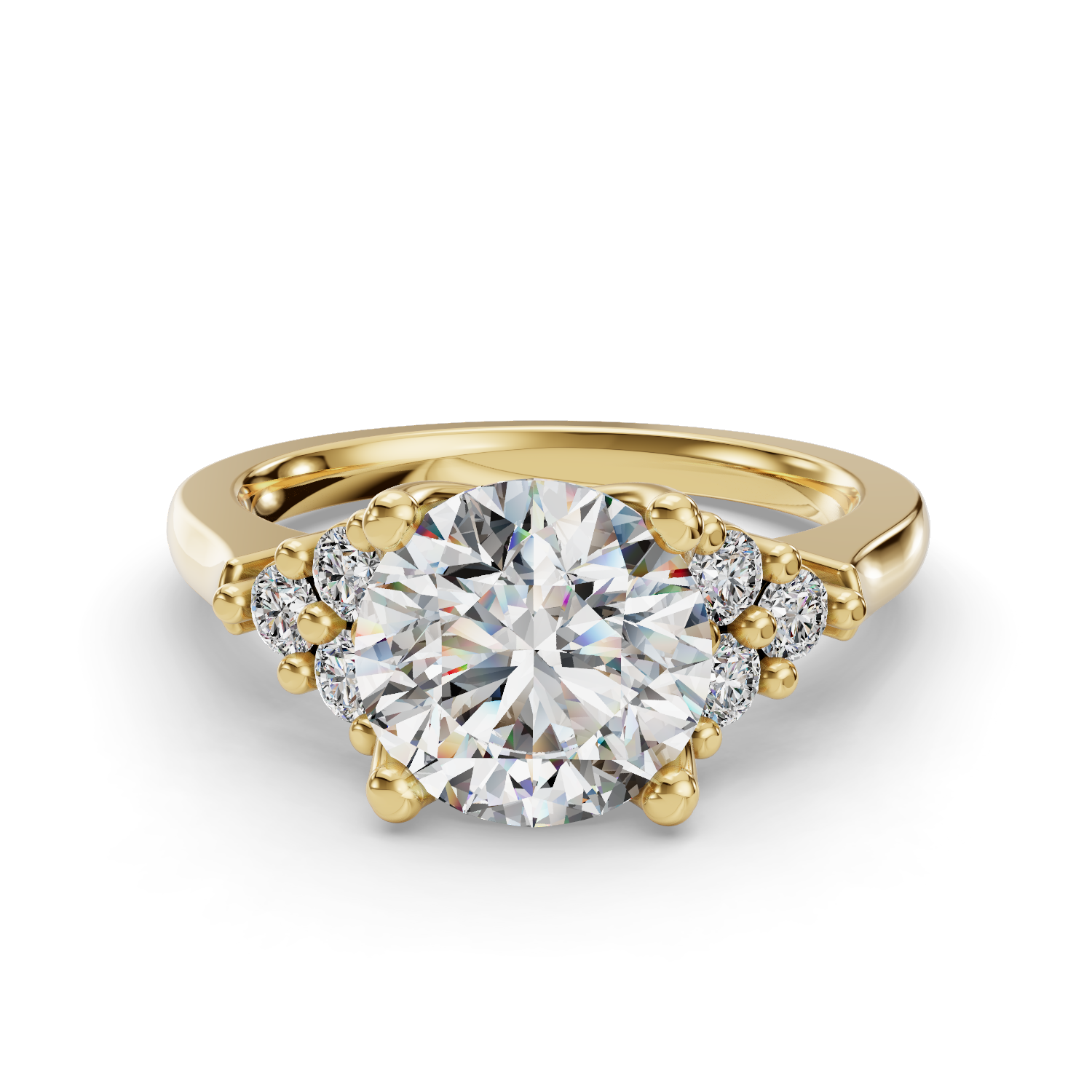 Tulip Customizable Lab Grown Diamond Engagement Ring - Carter's Collective Fine Jewelry