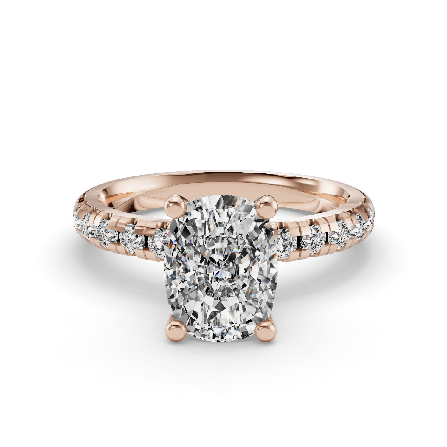 Ivy Customizable Lab Grown Diamond Wrap Halo Engagement Ring - Carter's Collective Fine Jewelry