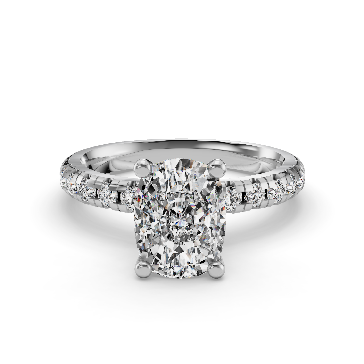 Ivy Customizable Lab Grown Diamond Wrap Halo Engagement Ring - Carter's Collective Fine Jewelry