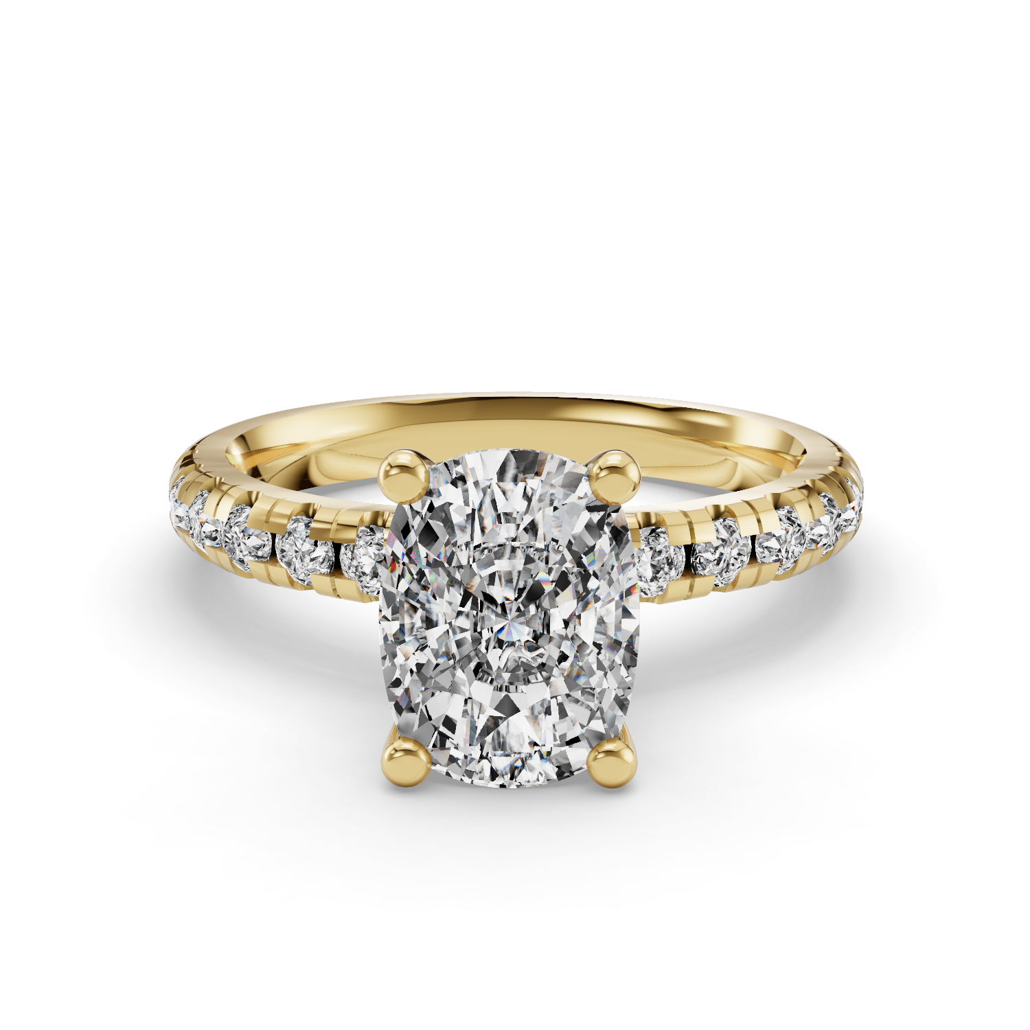 Ivy Customizable Lab Grown Diamond Wrap Halo Engagement Ring - Carter's Collective Fine Jewelry