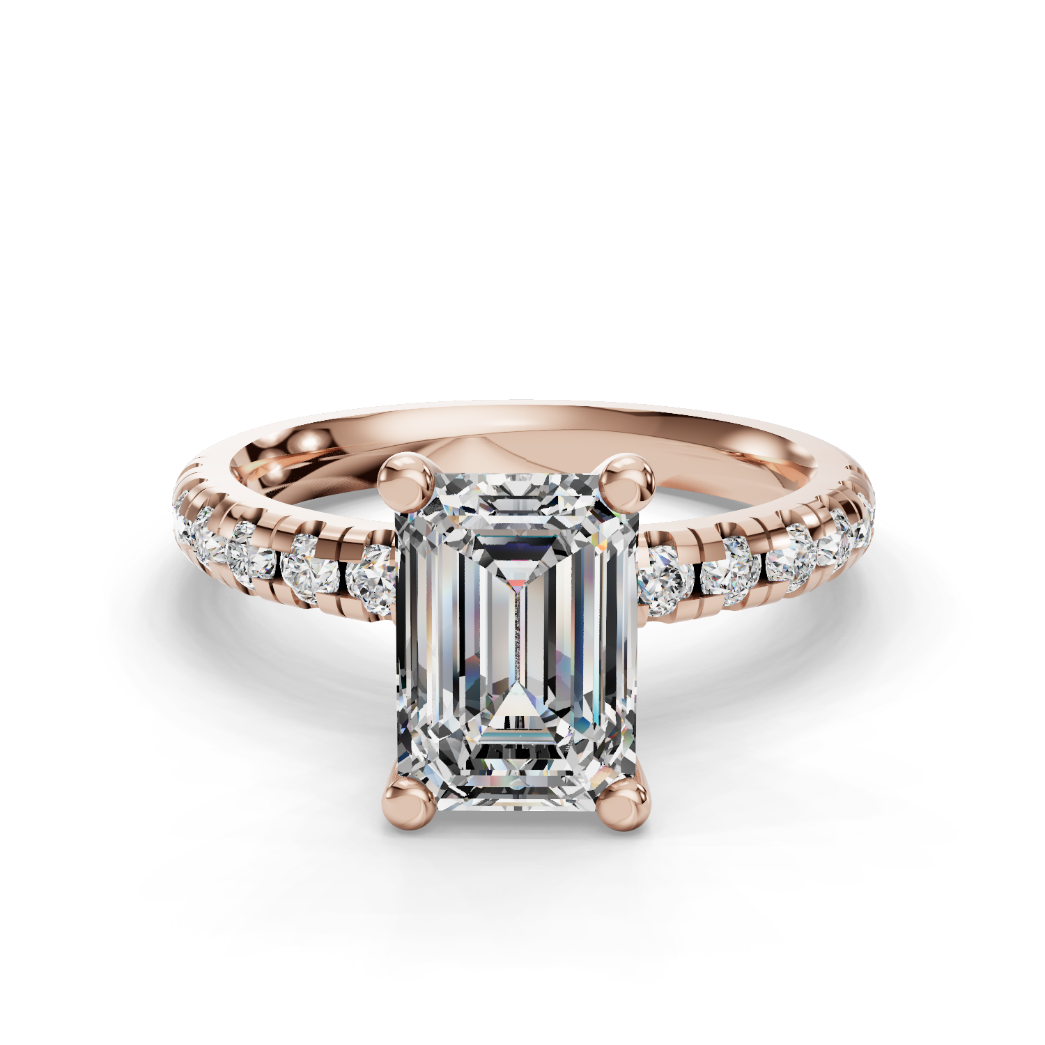 Ivy Customizable Lab Grown Diamond Wrap Halo Engagement Ring - Carter's Collective Fine Jewelry