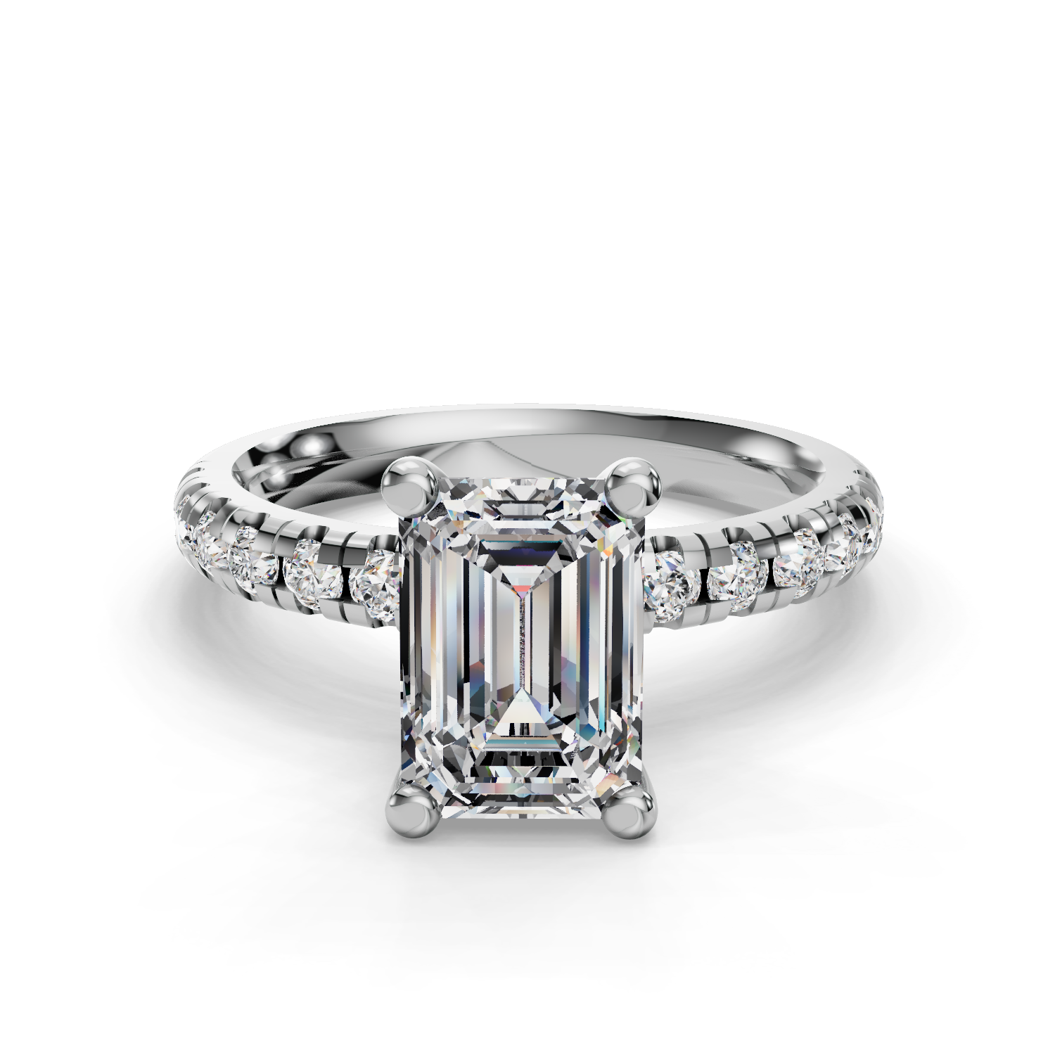 Ivy Customizable Lab Grown Diamond Wrap Halo Engagement Ring - Carter's Collective Fine Jewelry