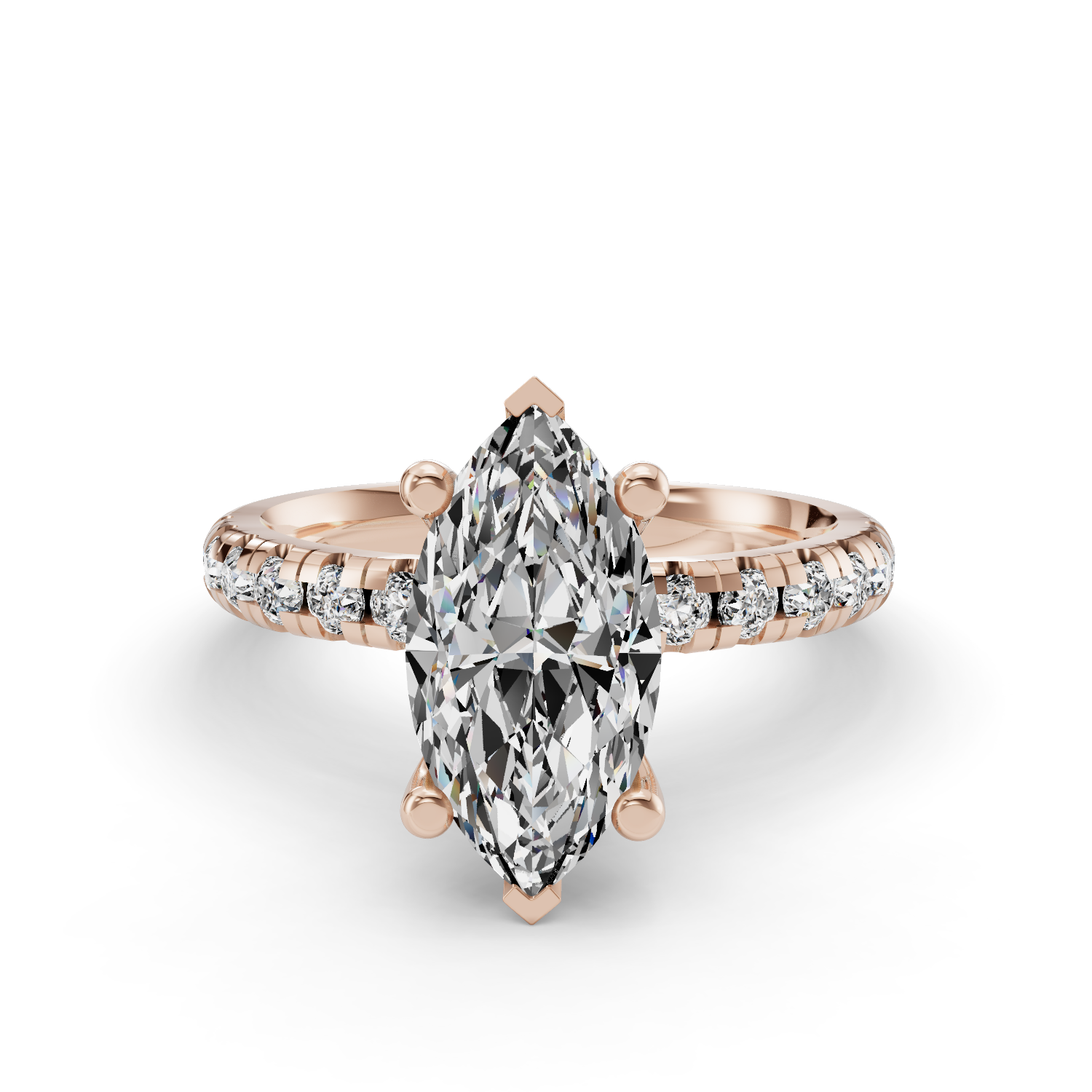 Ivy Customizable Lab Grown Diamond Wrap Halo Engagement Ring - Carter's Collective Fine Jewelry