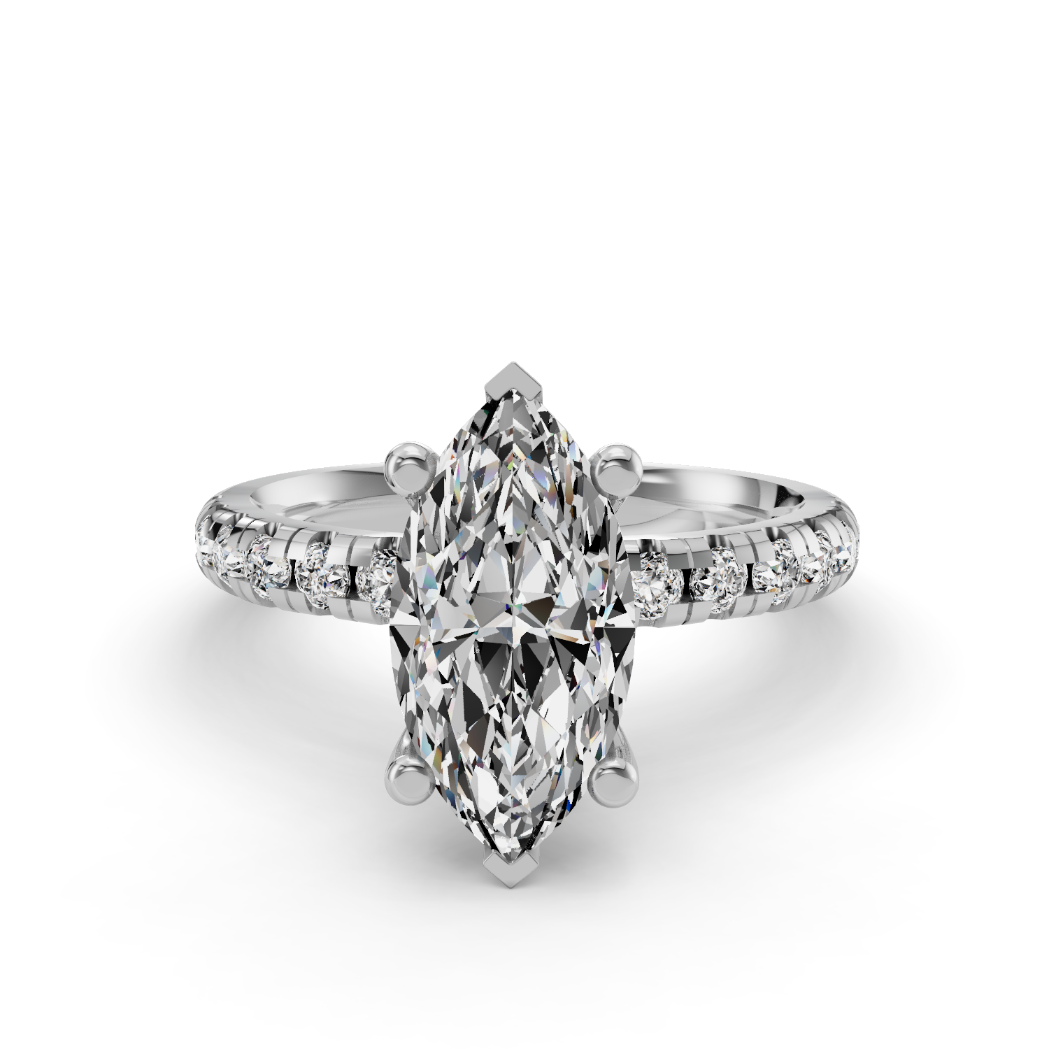 Ivy Customizable Lab Grown Diamond Wrap Halo Engagement Ring - Carter's Collective Fine Jewelry