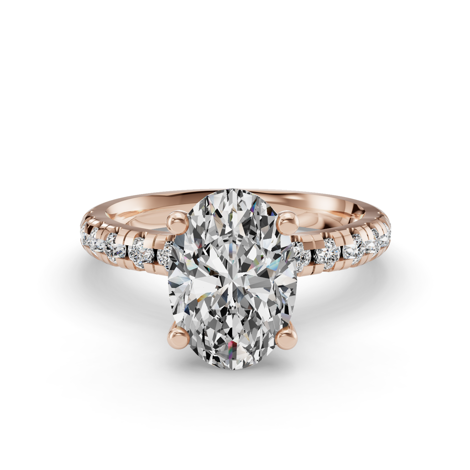 Ivy Customizable Lab Grown Diamond Wrap Halo Engagement Ring - Carter's Collective Fine Jewelry