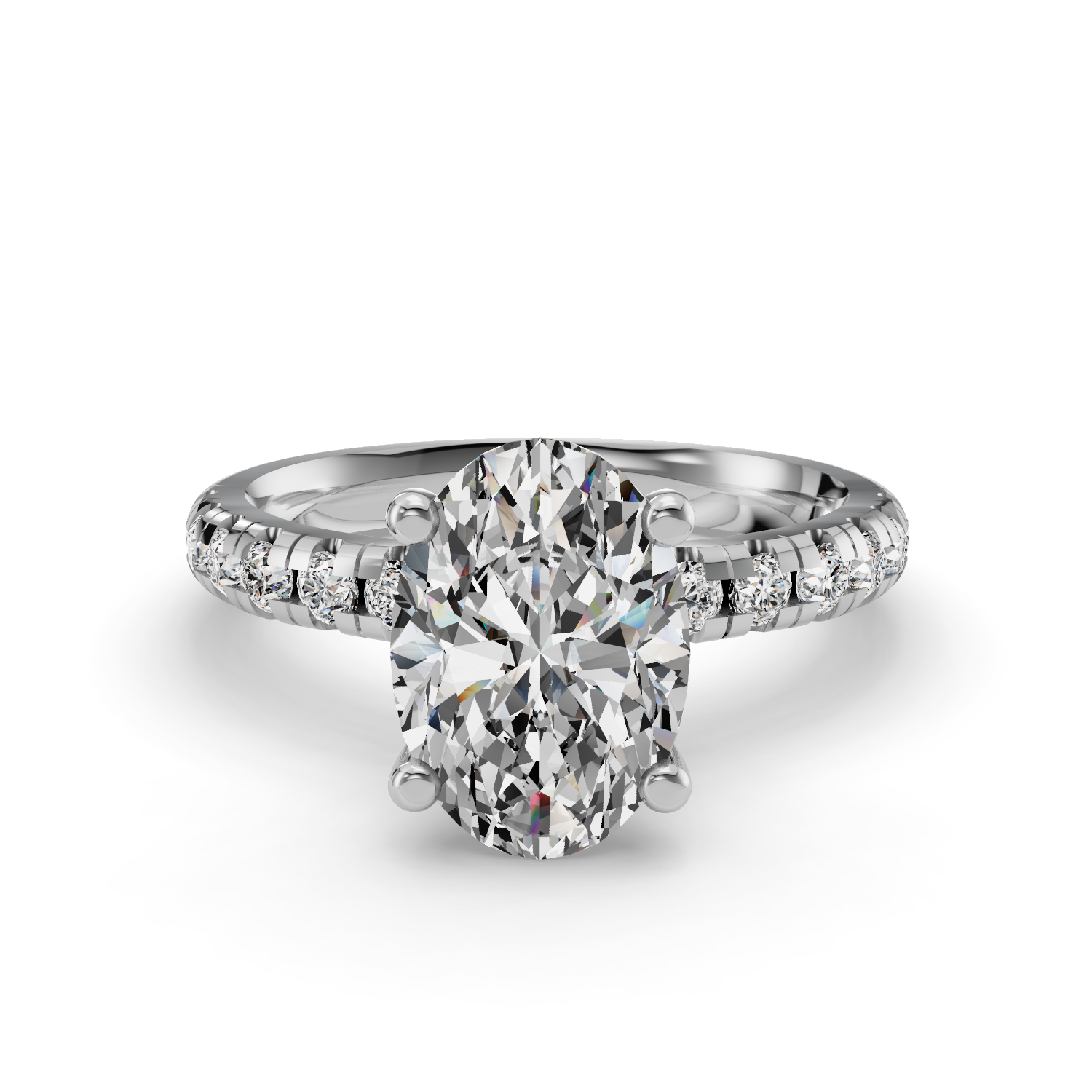 Ivy Customizable Lab Grown Diamond Wrap Halo Engagement Ring - Carter's Collective Fine Jewelry
