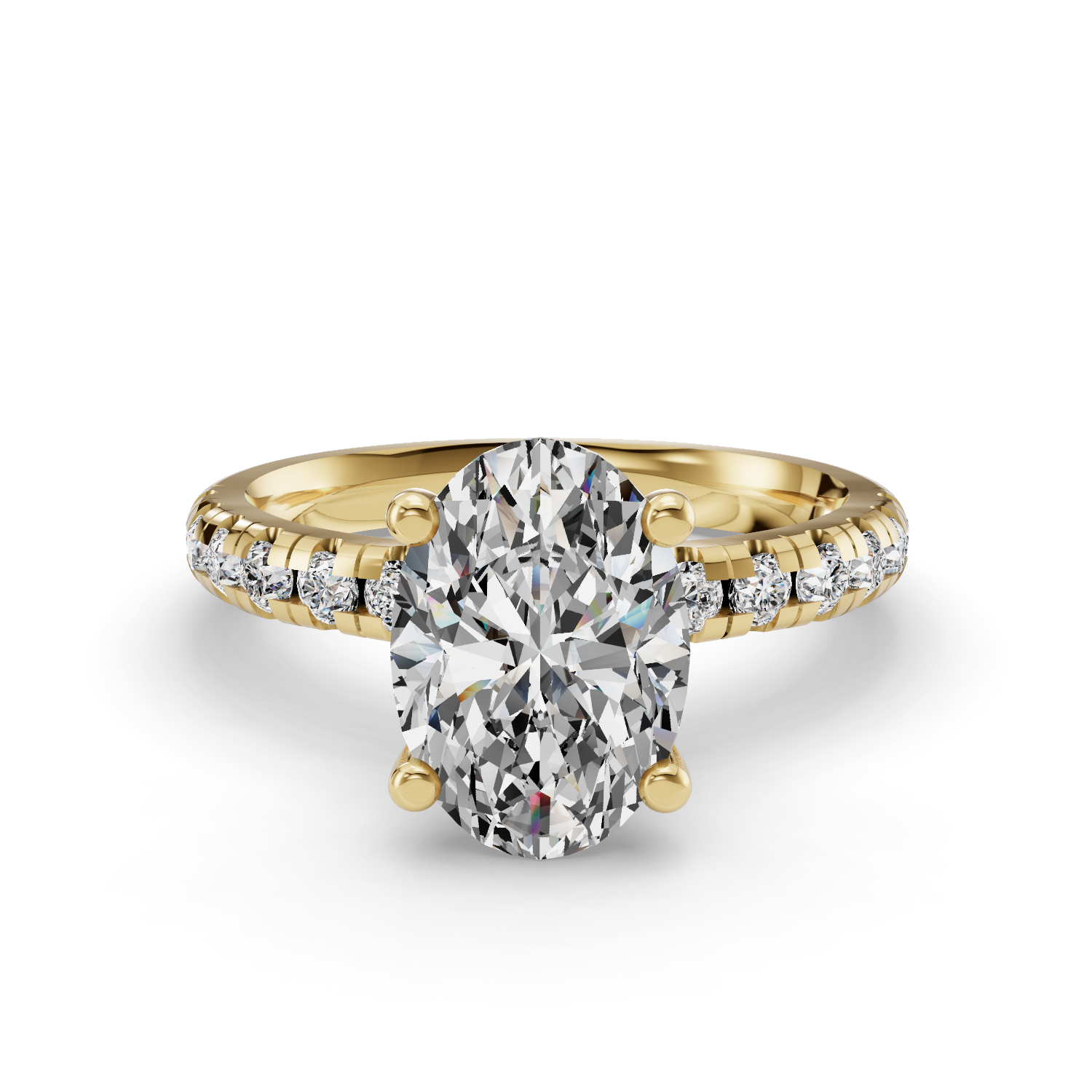 Ivy Customizable Lab Grown Diamond Wrap Halo Engagement Ring - Carter's Collective Fine Jewelry