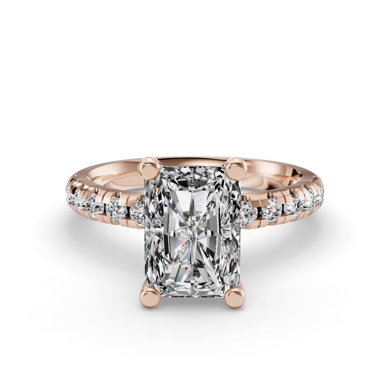 Ivy Customizable Lab Grown Diamond Wrap Halo Engagement Ring - Carter's Collective Fine Jewelry