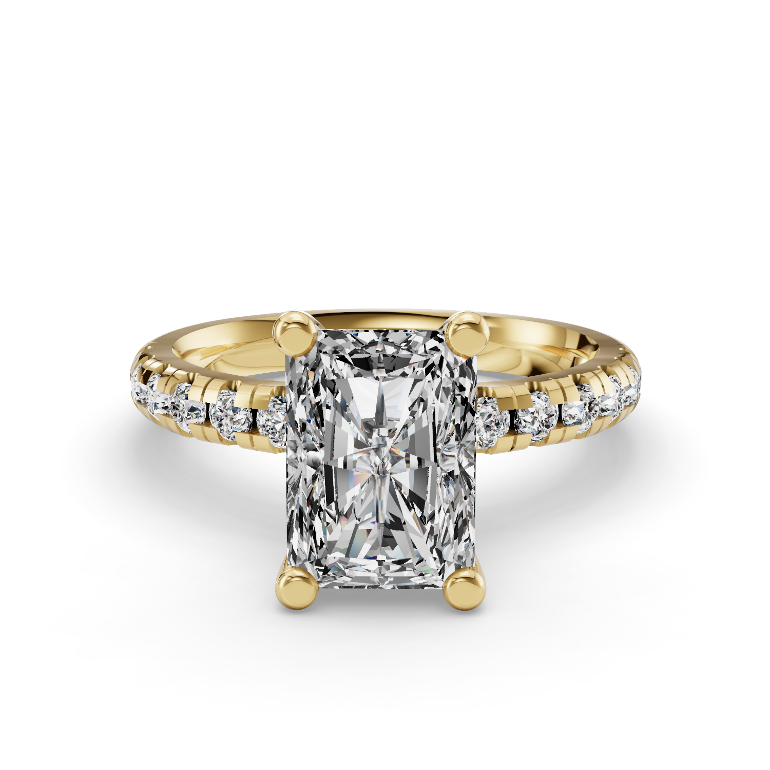 Ivy Customizable Lab Grown Diamond Wrap Halo Engagement Ring - Carter's Collective Fine Jewelry