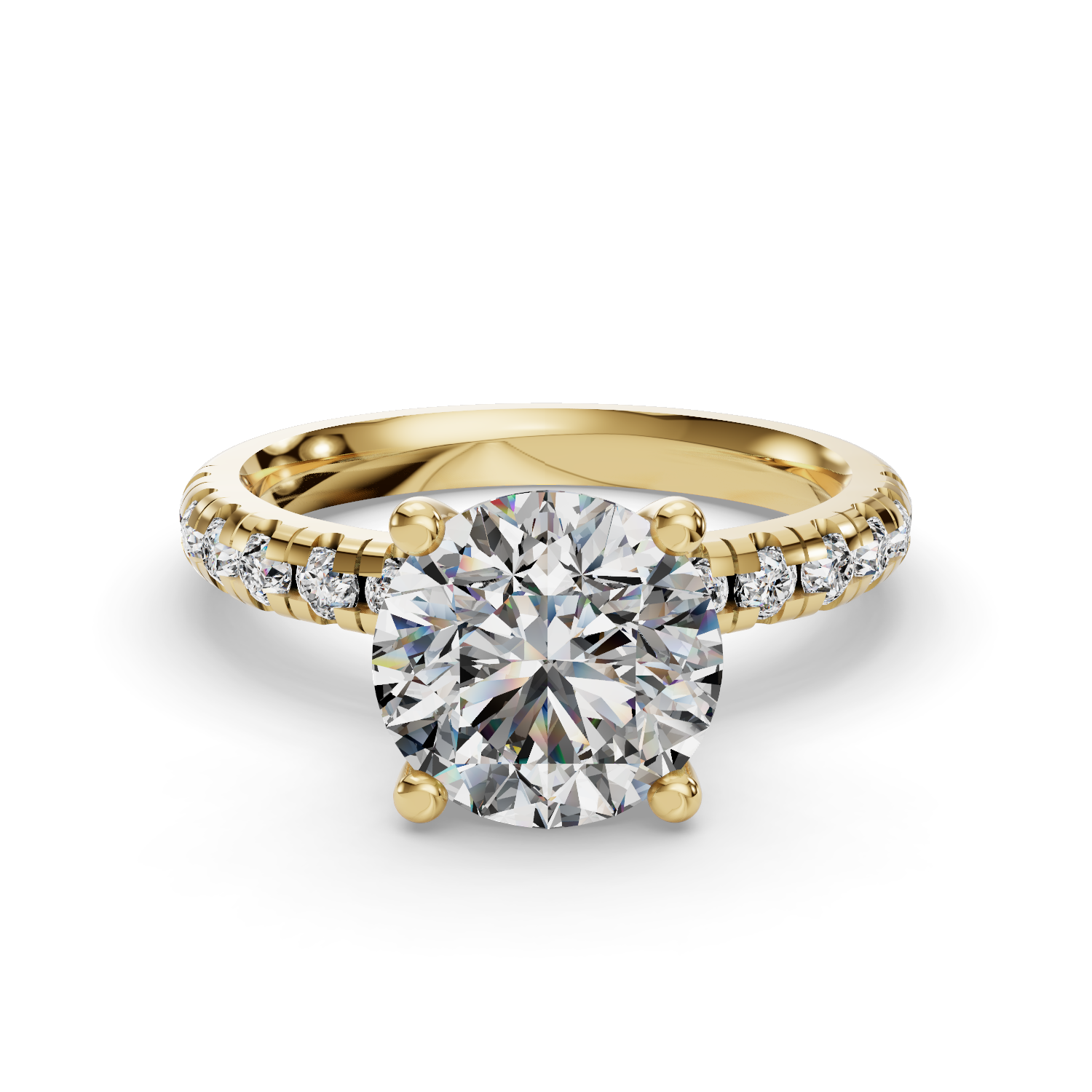 Ivy Customizable Lab Grown Diamond Wrap Halo Engagement Ring - Carter's Collective Fine Jewelry