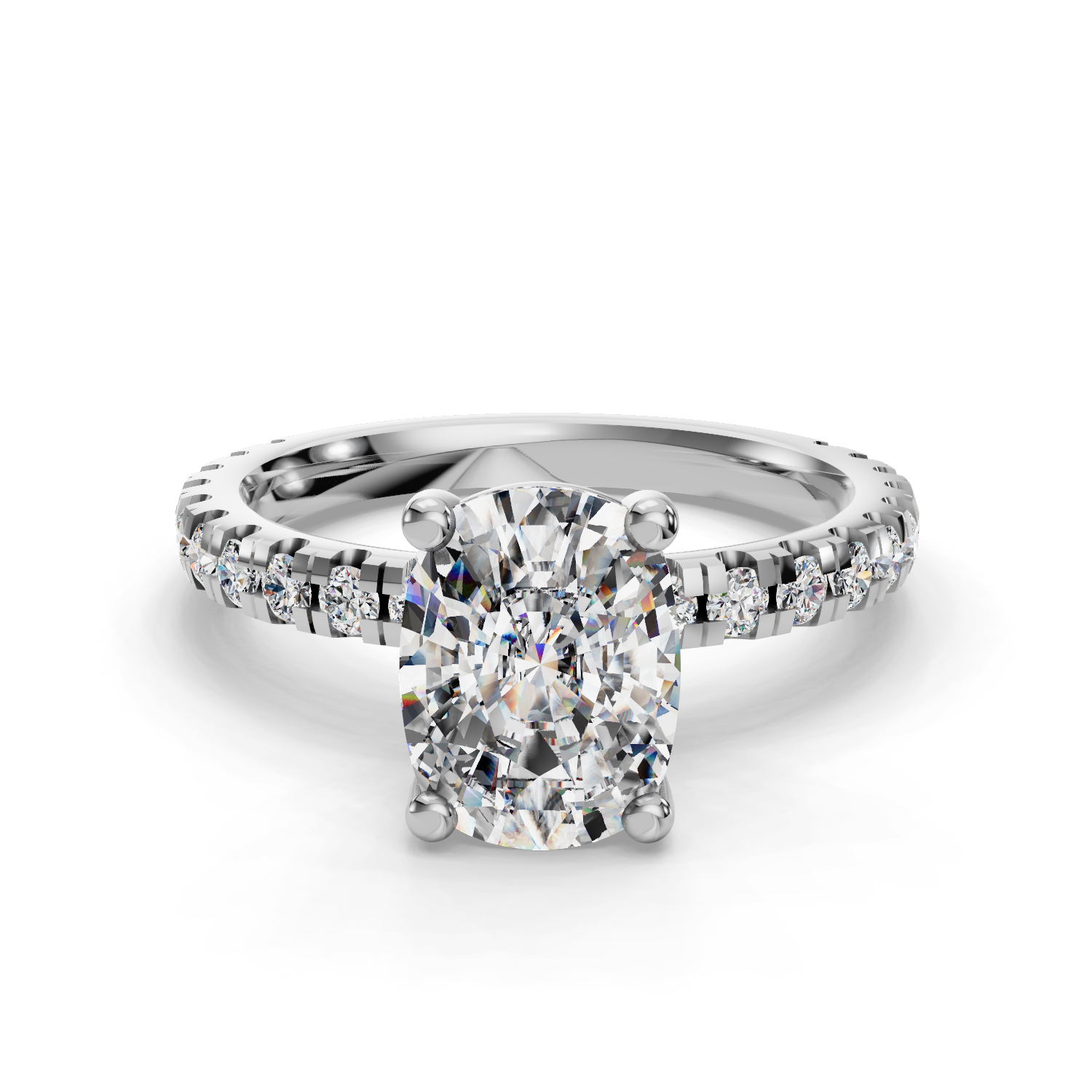 Iris Customizable Lab Grown Diamond Engagement Ring - Carter's Collective Fine Jewelry