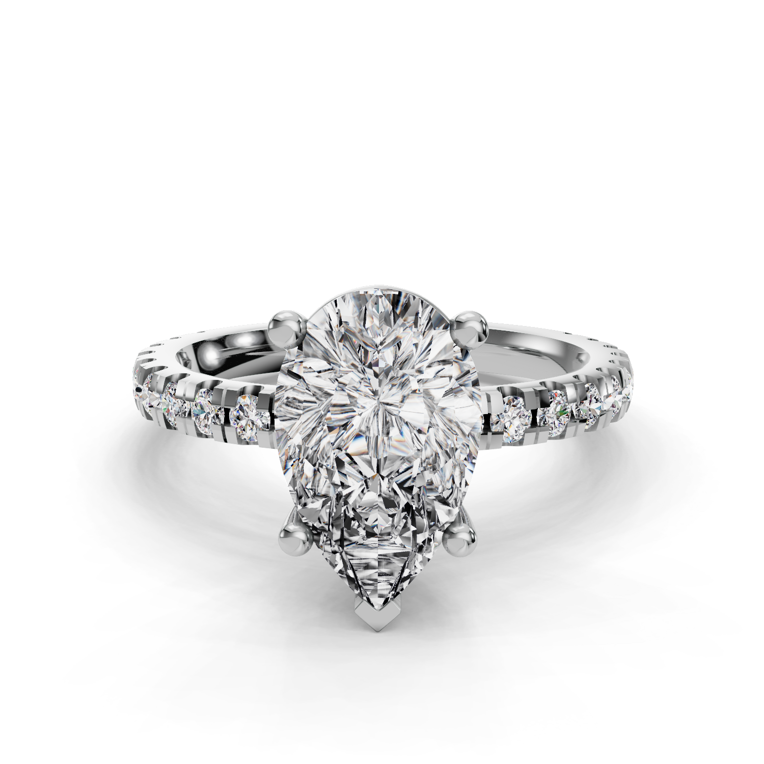 Iris Customizable Lab Grown Diamond Engagement Ring - Carter's Collective Fine Jewelry