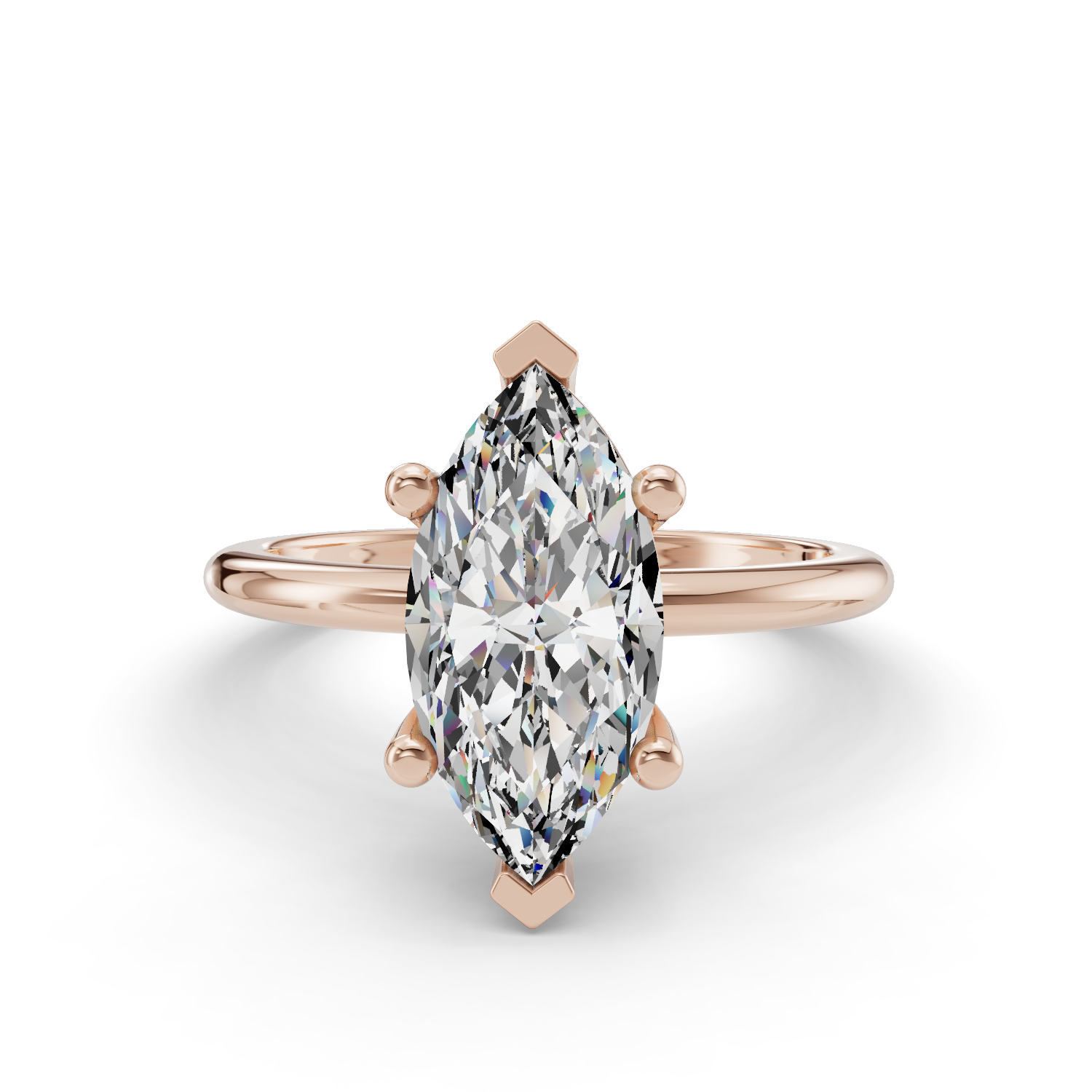 Azalea Customizable Lab Grown Diamond Engagement Ring - Carter's Collective Fine Jewelry