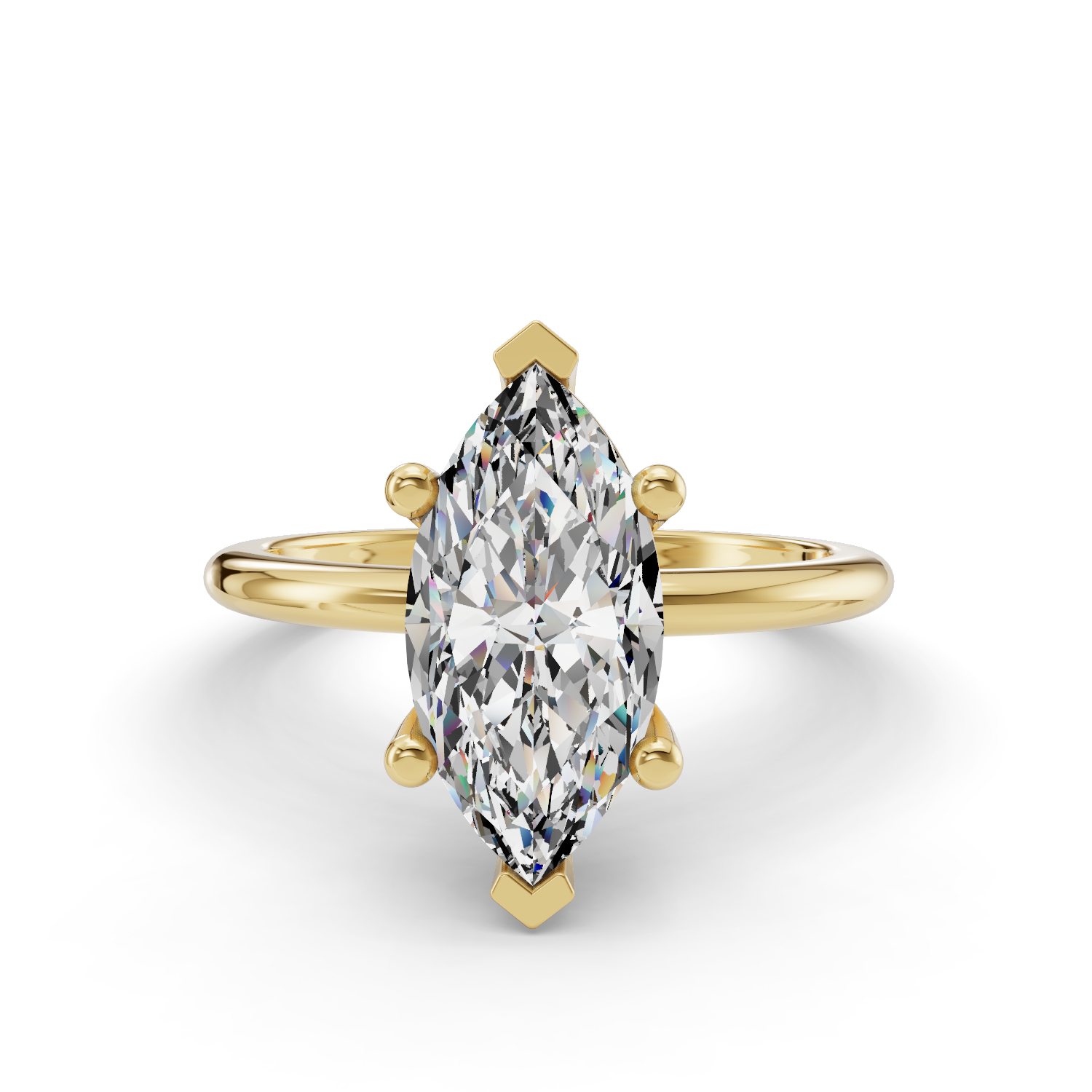 Azalea Customizable Lab Grown Diamond Engagement Ring - Carter's Collective Fine Jewelry