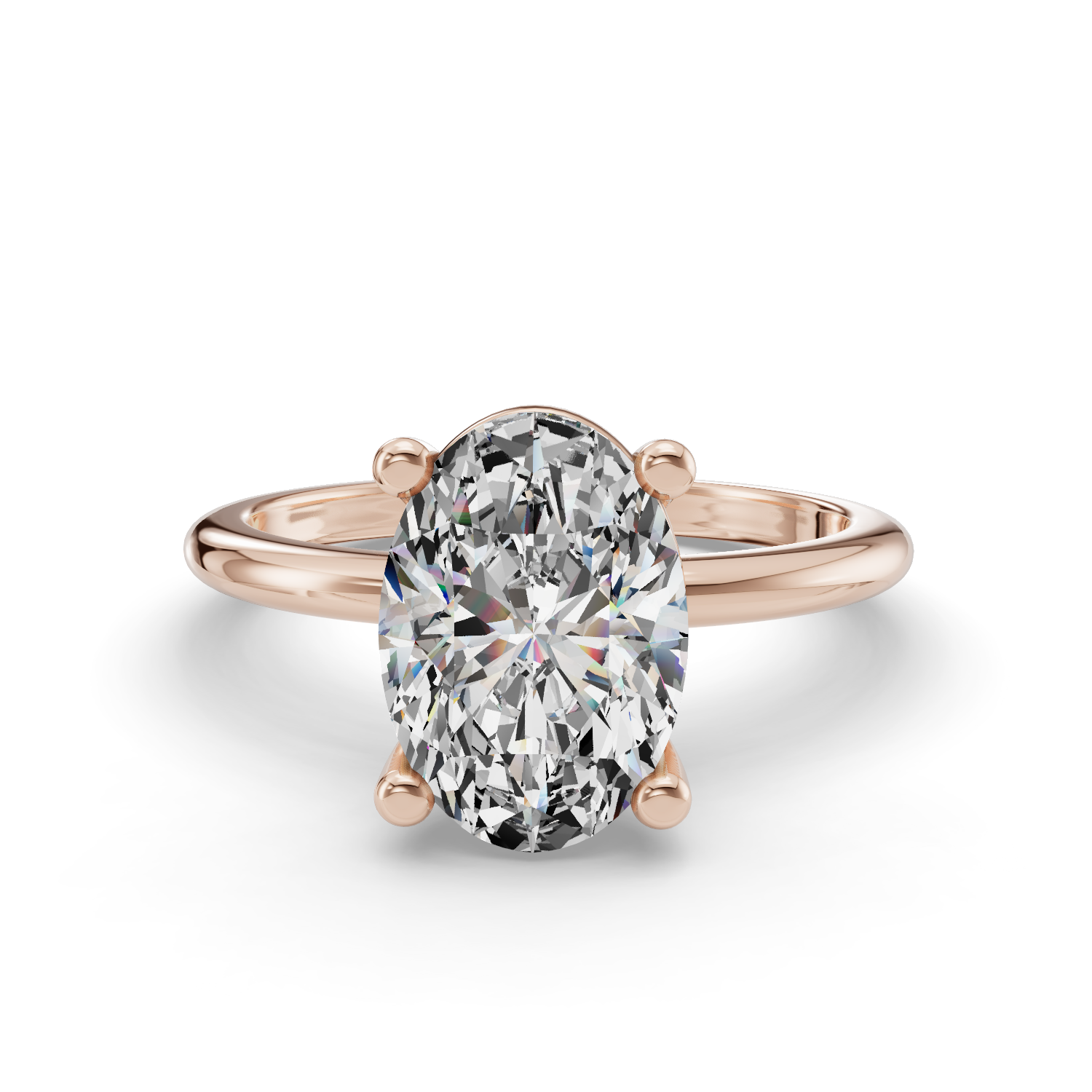 Azalea Customizable Lab Grown Diamond Engagement Ring - Carter's Collective Fine Jewelry