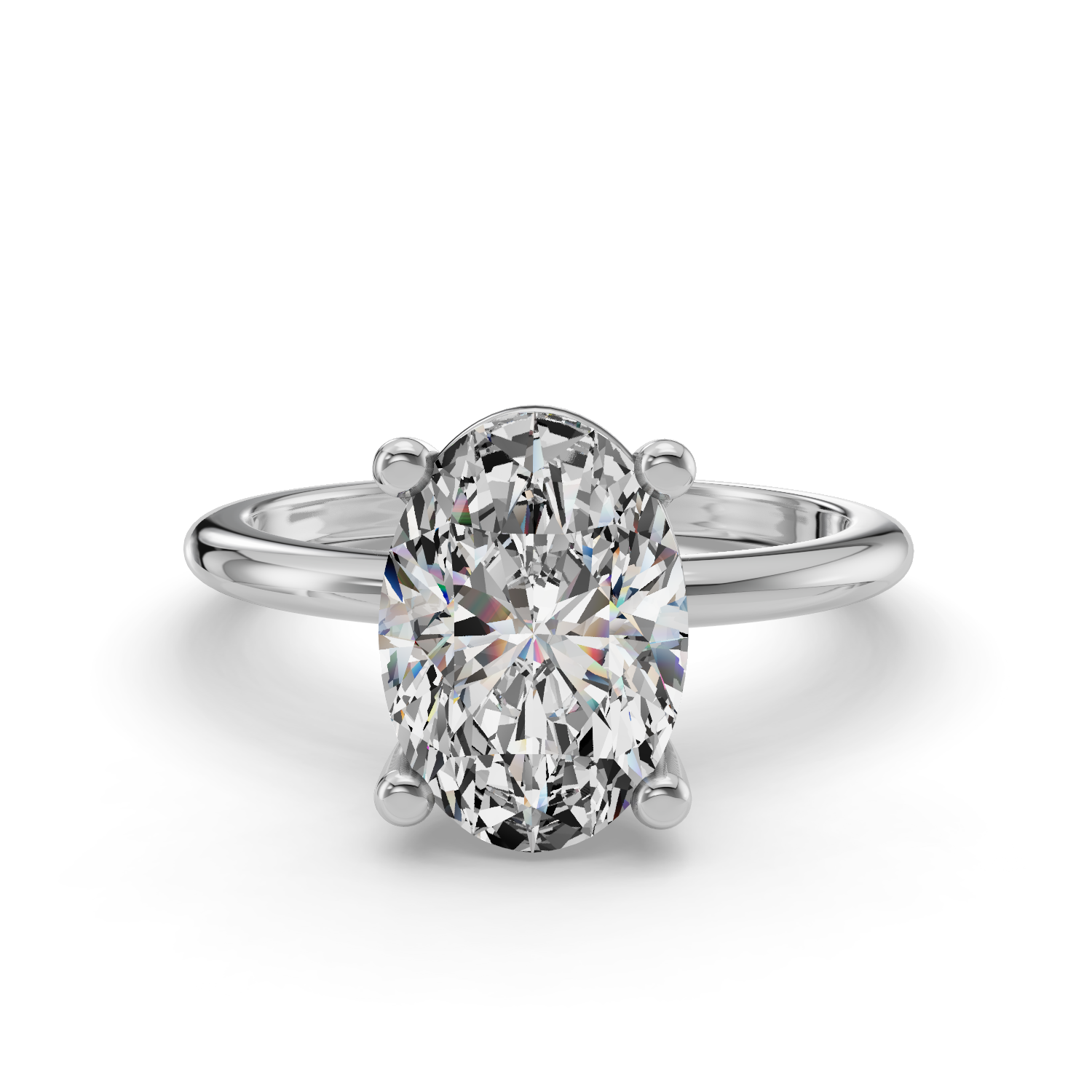 Azalea Customizable Lab Grown Diamond Engagement Ring - Carter's Collective Fine Jewelry