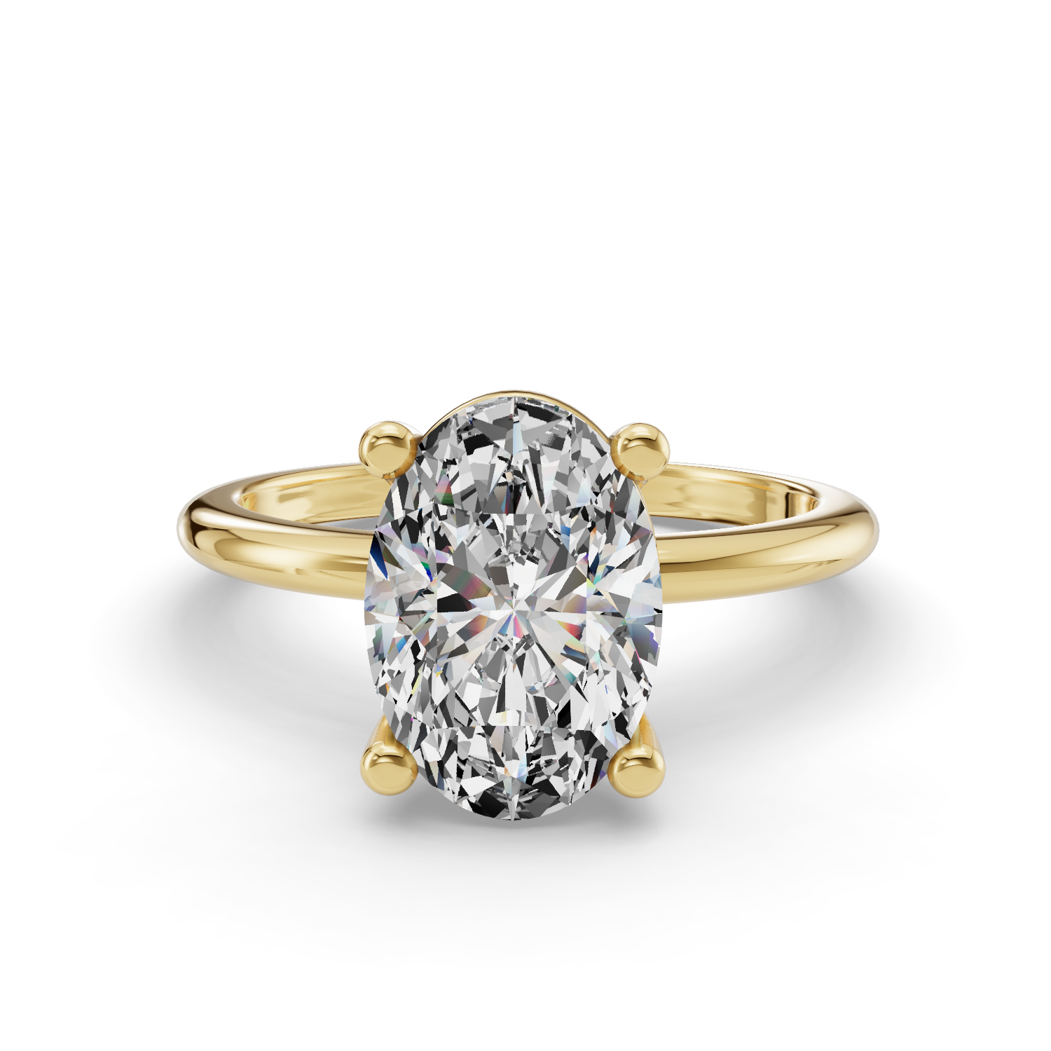 Azalea Customizable Lab Grown Diamond Engagement Ring - Carter's Collective Fine Jewelry