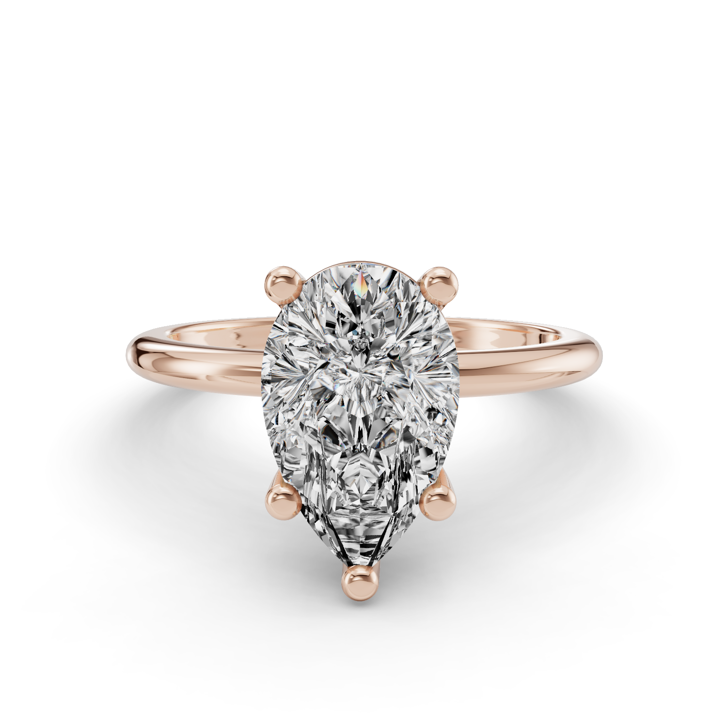 Azalea Customizable Lab Grown Diamond Engagement Ring