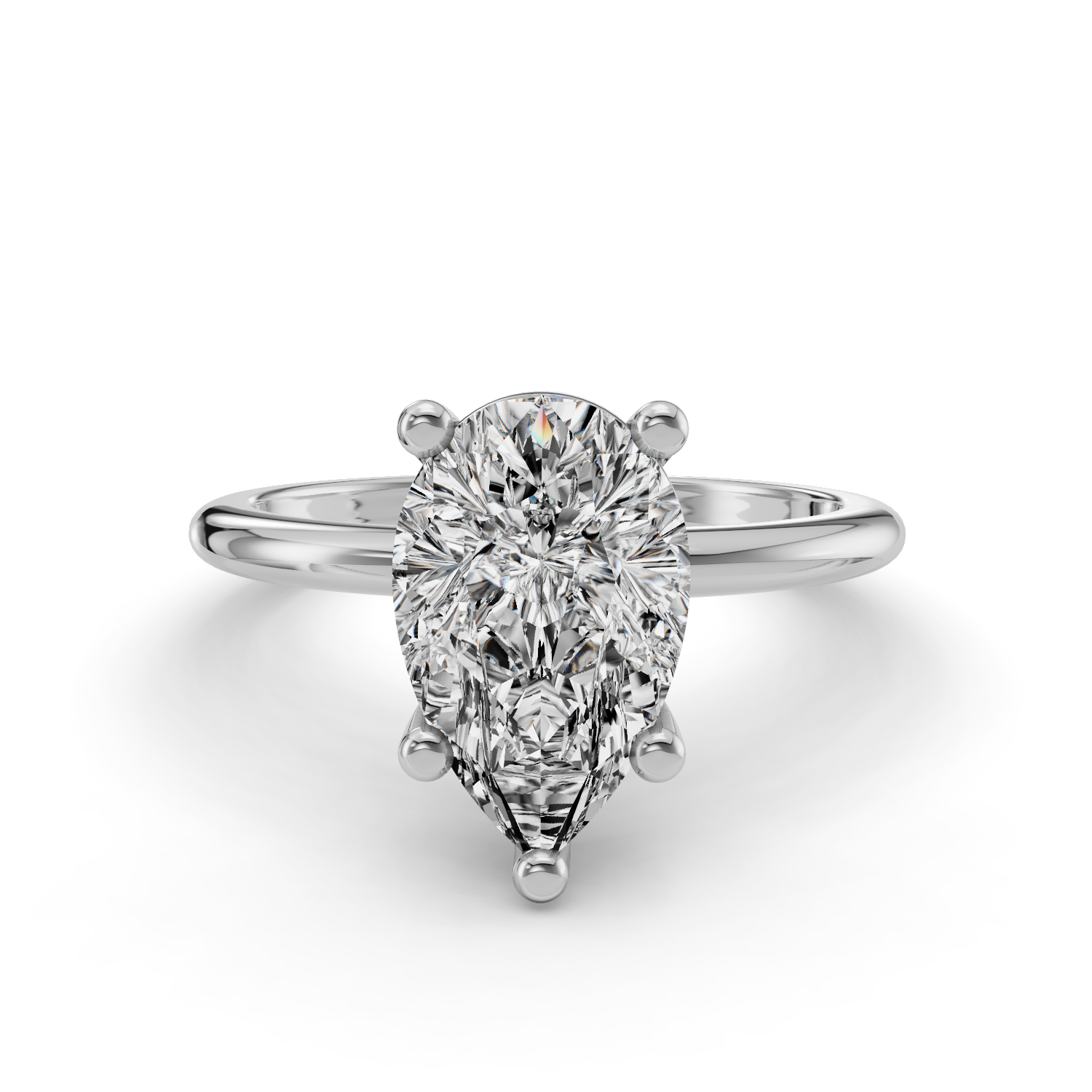 Azalea Customizable Lab Grown Diamond Engagement Ring