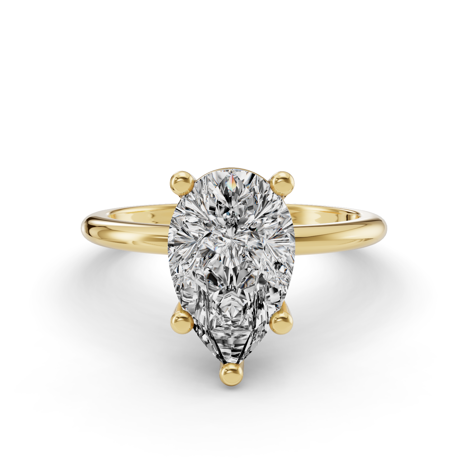 Azalea Customizable Lab Grown Diamond Engagement Ring - Carter's Collective Fine Jewelry